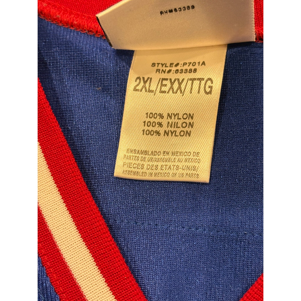 Vintage 1990's Puma Buffalo Bills Doug Flutie #7 Blue NFL Jersey Men's 2XL