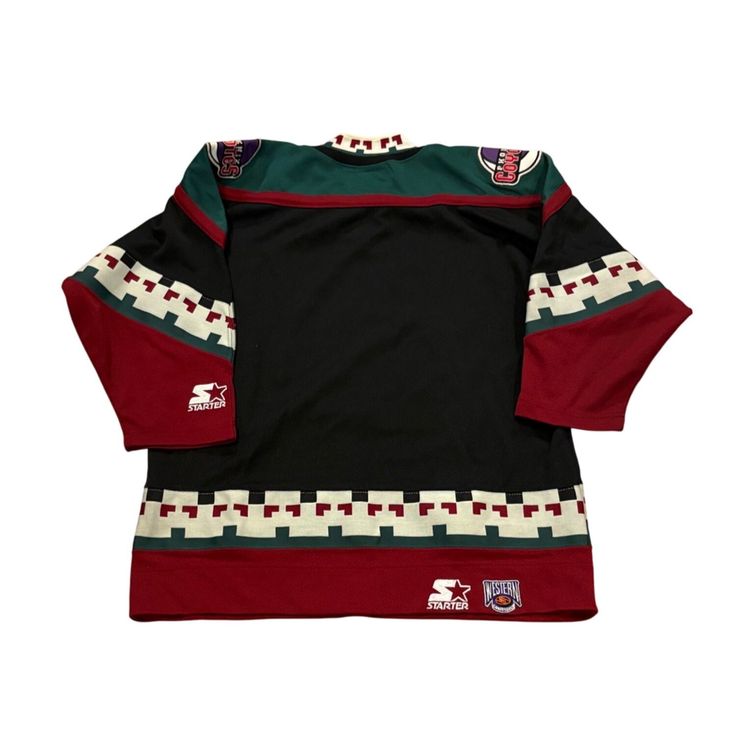 Vintage 1990's Starter Phoenix Coyotes Kachina NHL Hockey Jersey Youth L/XL