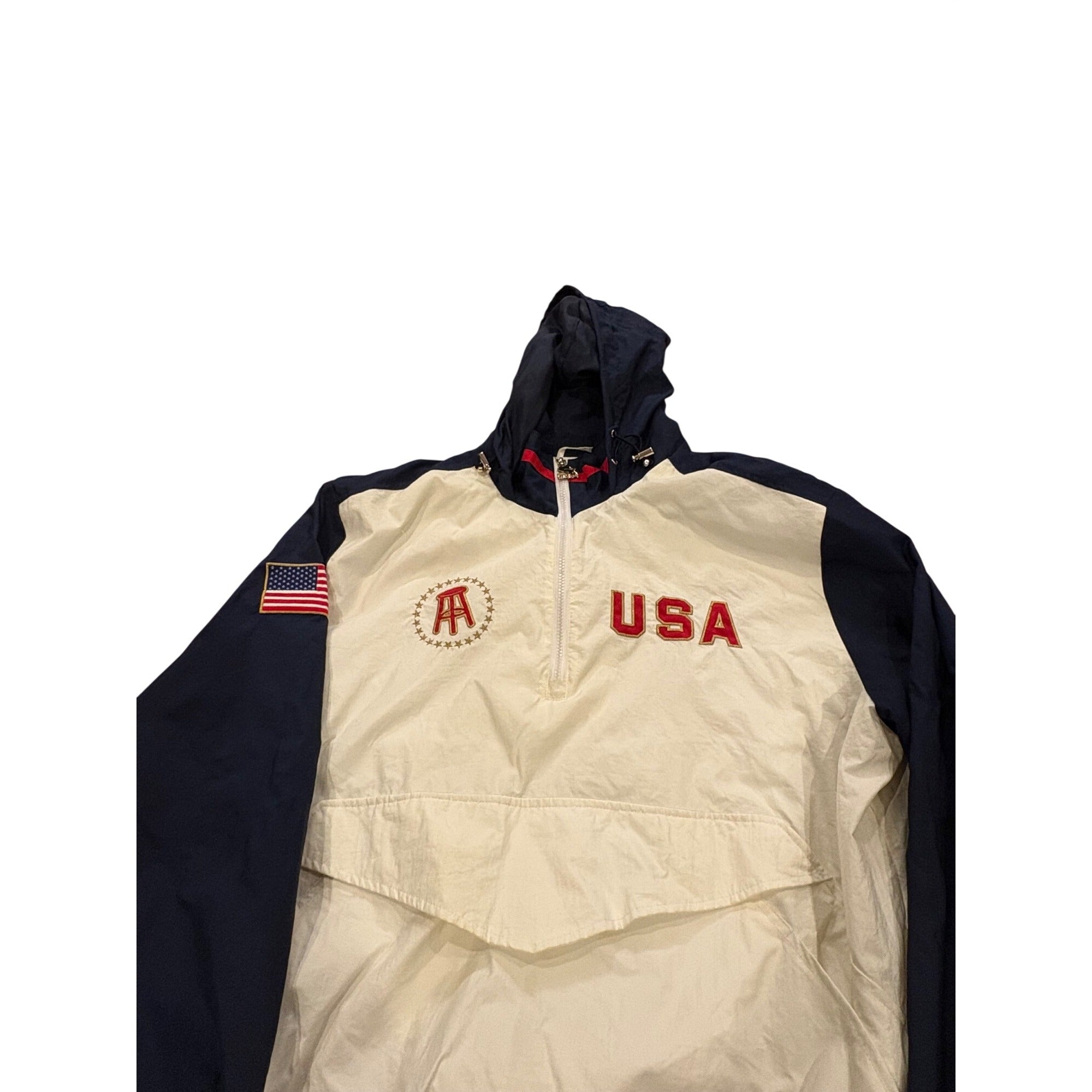 Starter Barstool Sports Streaker Jacket Team USA Black Label Windbreaker 2XL