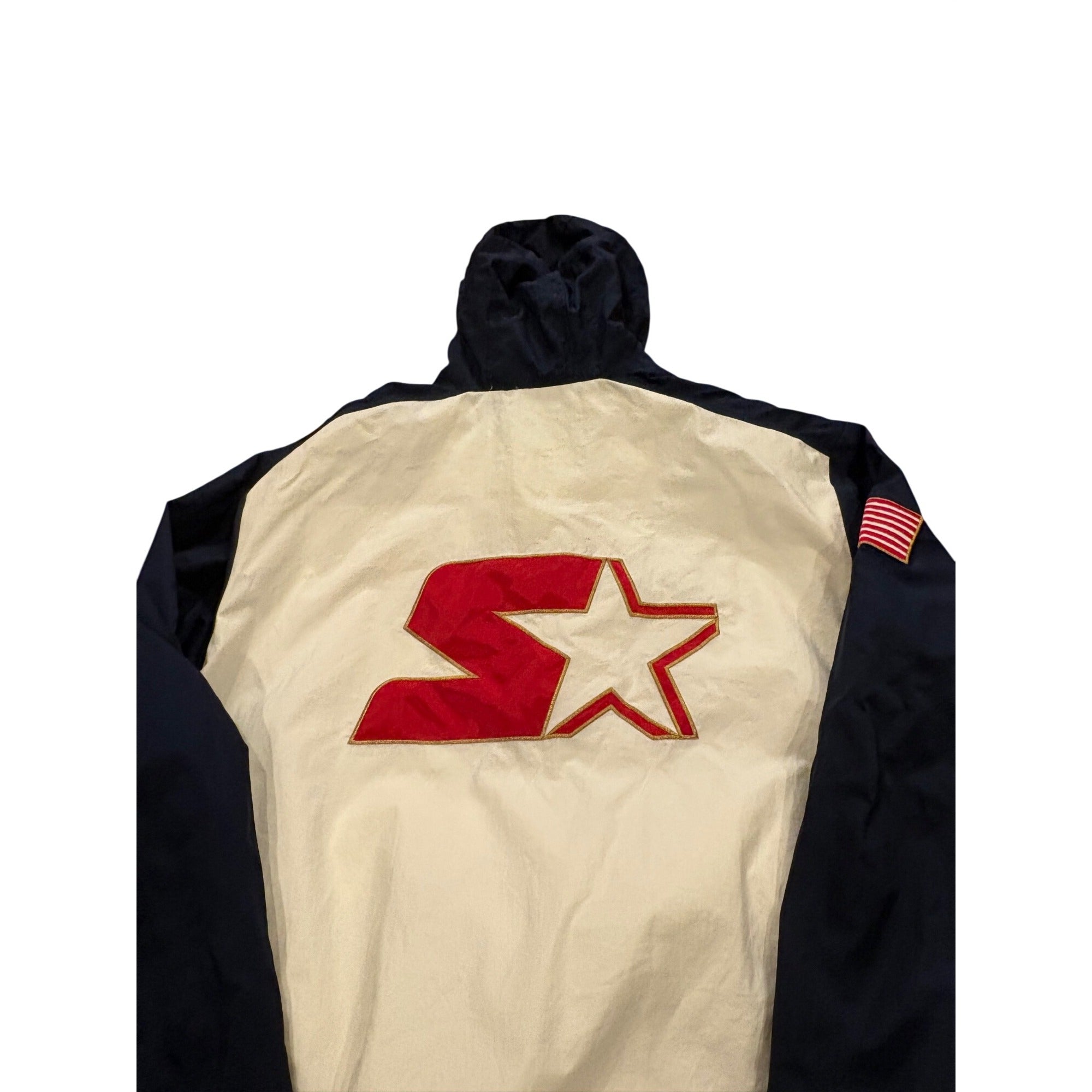 Starter Barstool Sports Streaker Jacket Team USA Black Label Windbreaker 2XL