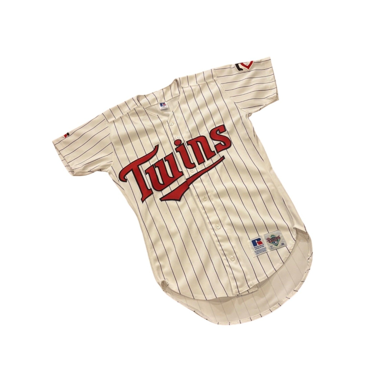 Vintage 90s Russell Athletic Diamond Collection Minnesota Twins MLB Jersey 36
