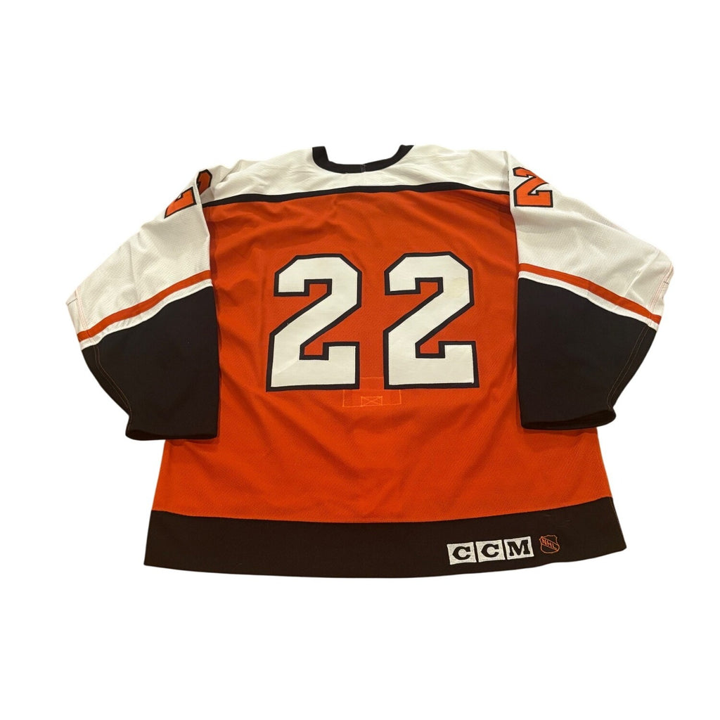 Vintage CCM Center Ice Philadelphia Flyers Rick Tocchet #22 Team Issued Jersey