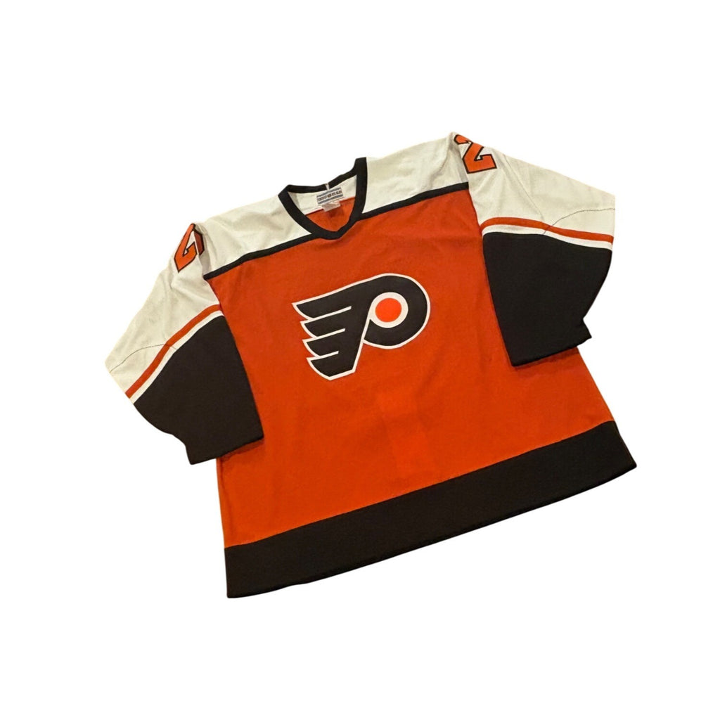 Vintage CCM Center Ice Philadelphia Flyers Rick Tocchet #22 Team Issued Jersey