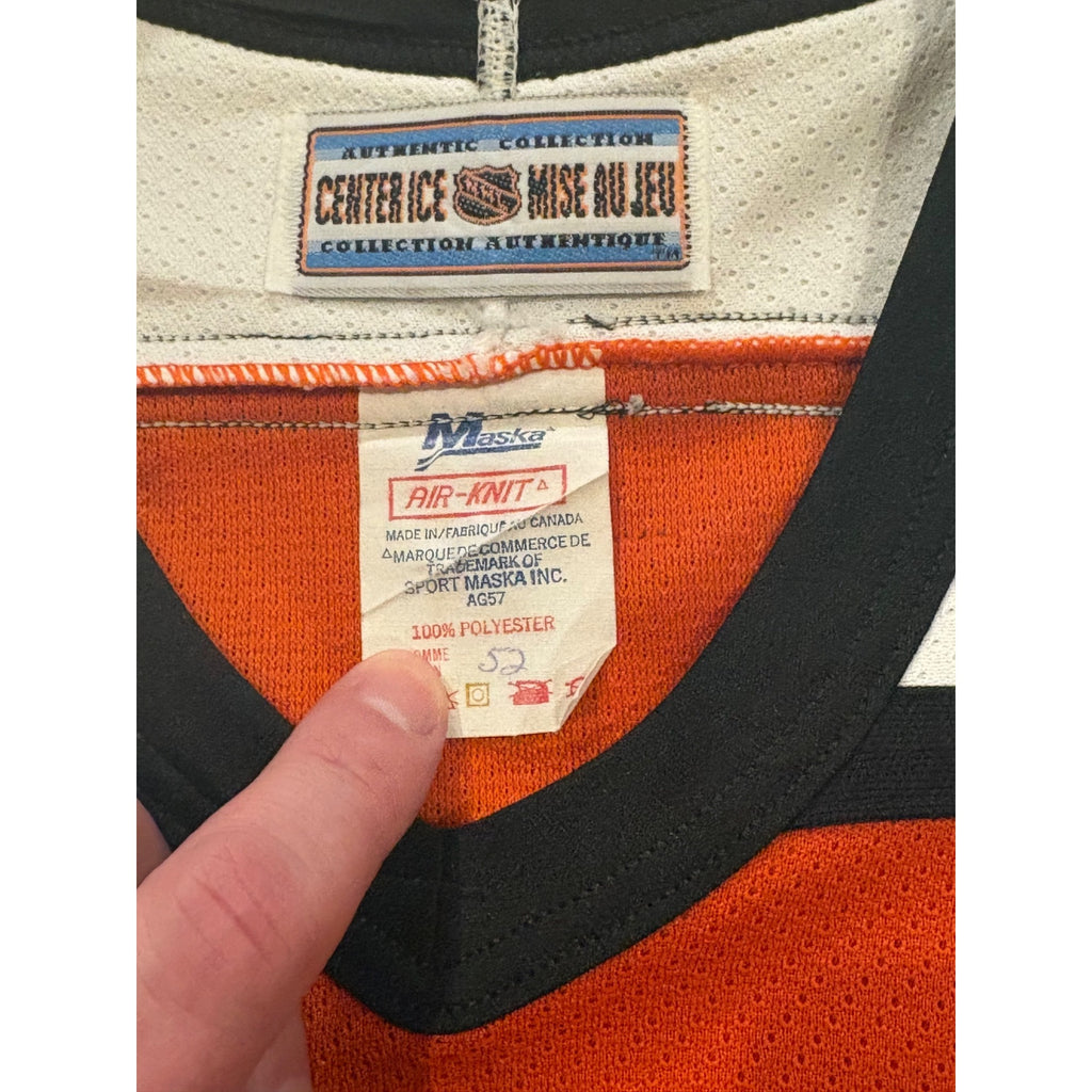 Vintage CCM Center Ice Philadelphia Flyers Rick Tocchet #22 Team Issued Jersey