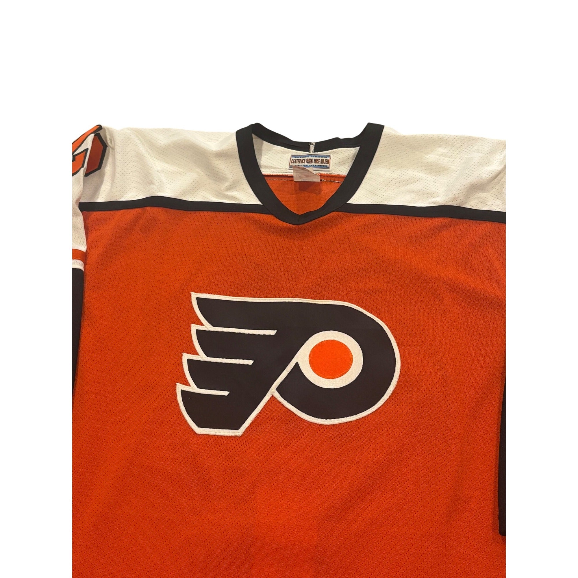 Vintage CCM Center Ice Philadelphia Flyers Rick Tocchet #22 Team Issued Jersey