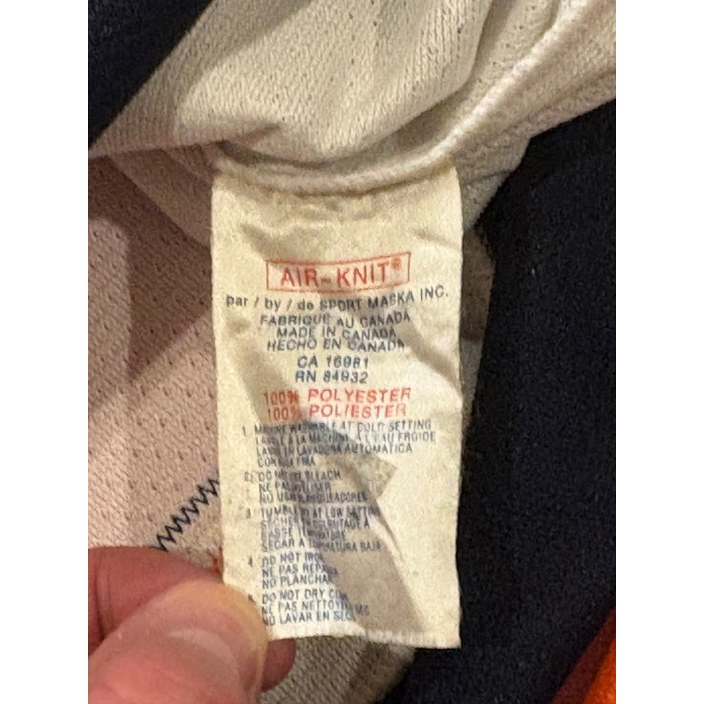 Vtg CCM New York Islanders Michael Peca #27 Signed Stitched NHL Hockey Jersey M