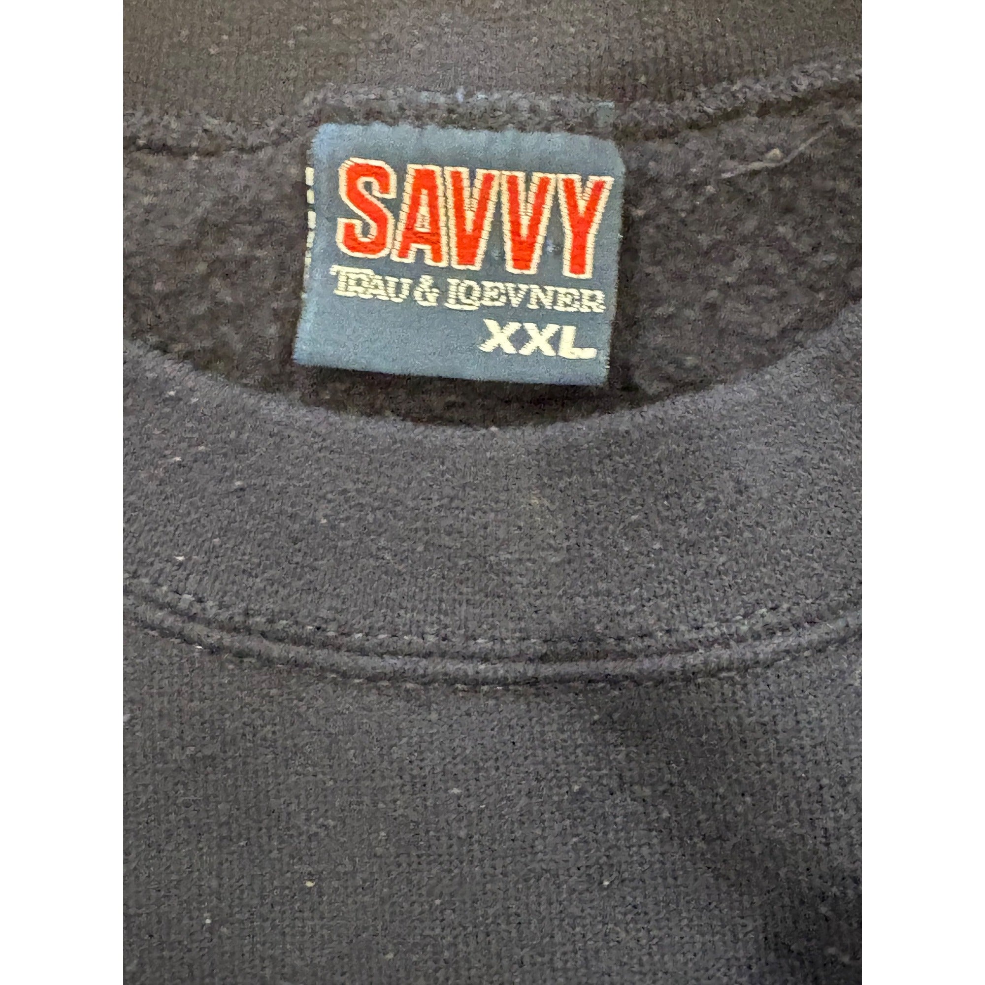 Vintage 90s University of Notre Dame Fighting Irish Sweatshirt Savvy Men's 2XL