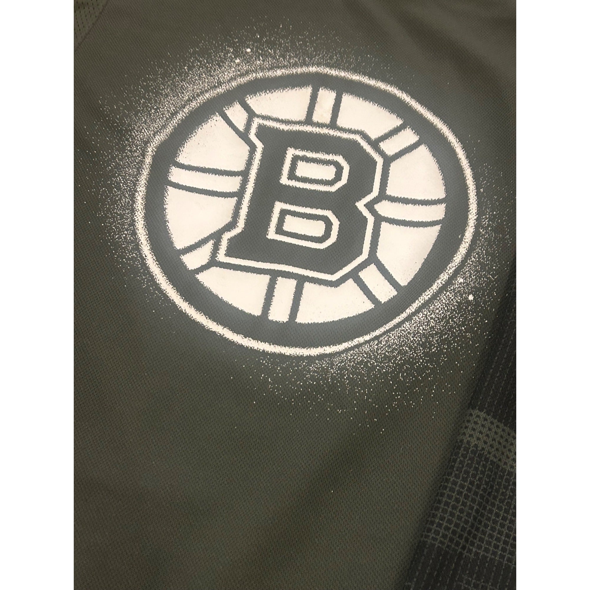 Adidas Boston Bruins Salute To Service Camo NHL Hockey Jersey Men's Size 44