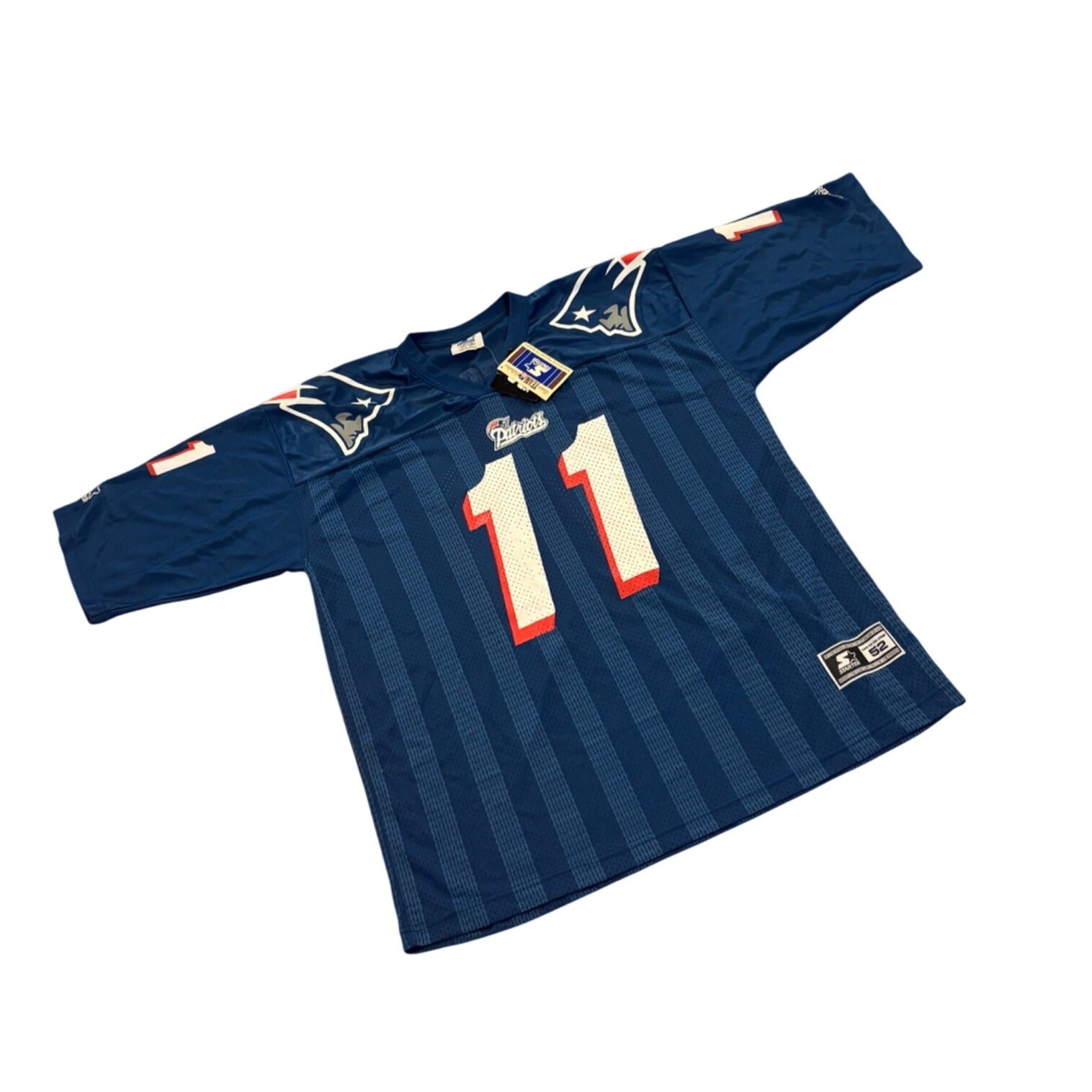 Deadstock Vintage Starter 1995 New England Patriots Drew Bledsoe #11 Jersey XL