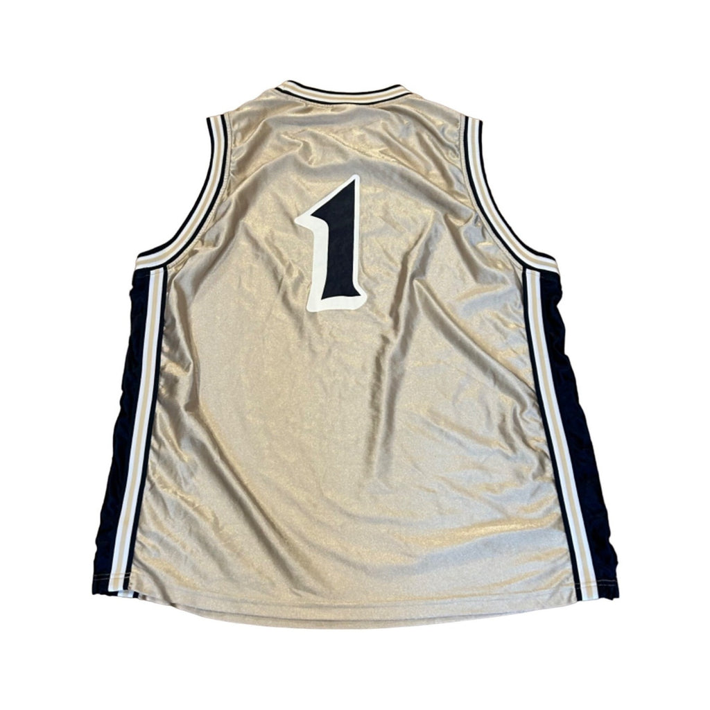 Adidas Notre Dame Fighting Irish Basketball Jersey Gold Men's Size XL