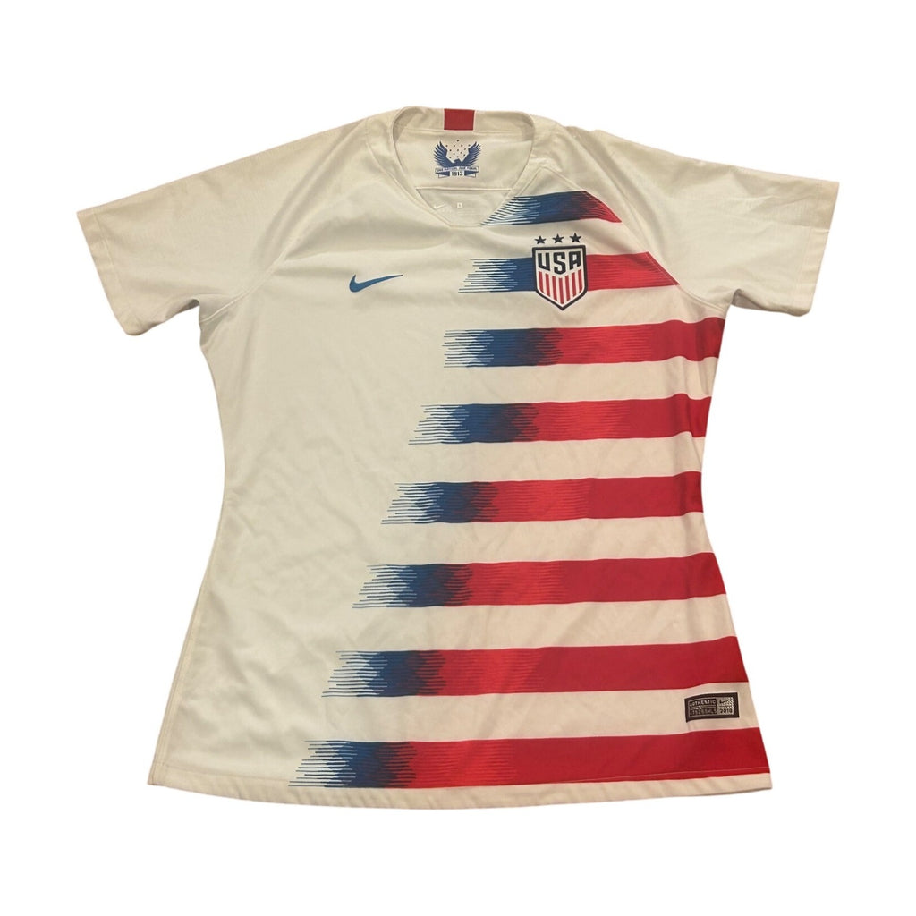Nike 2018 United States Women's National Soccer Team Home Kit Soccer Jersey L