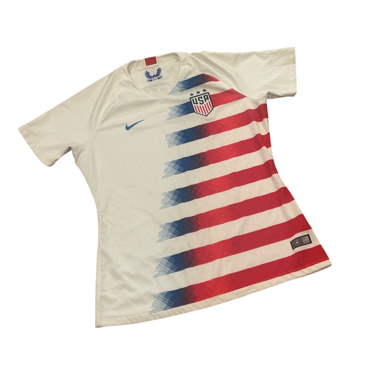 Nike 2018 United States Women's National Soccer Team Home Kit Soccer Jersey L