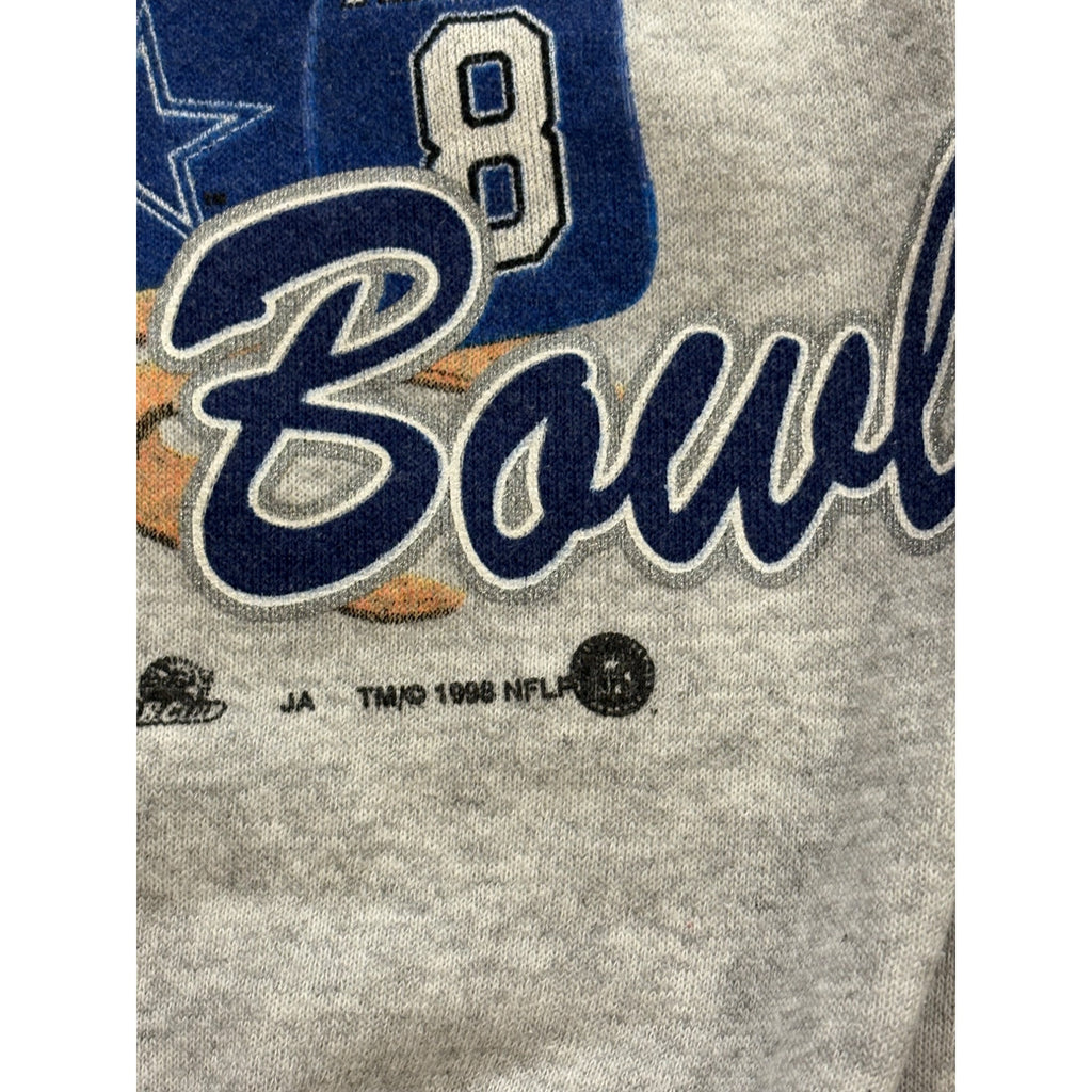 Vtg 1998 Dallas Cowboys All I want for Christmas is a Super Bowl Sweatshirt XL
