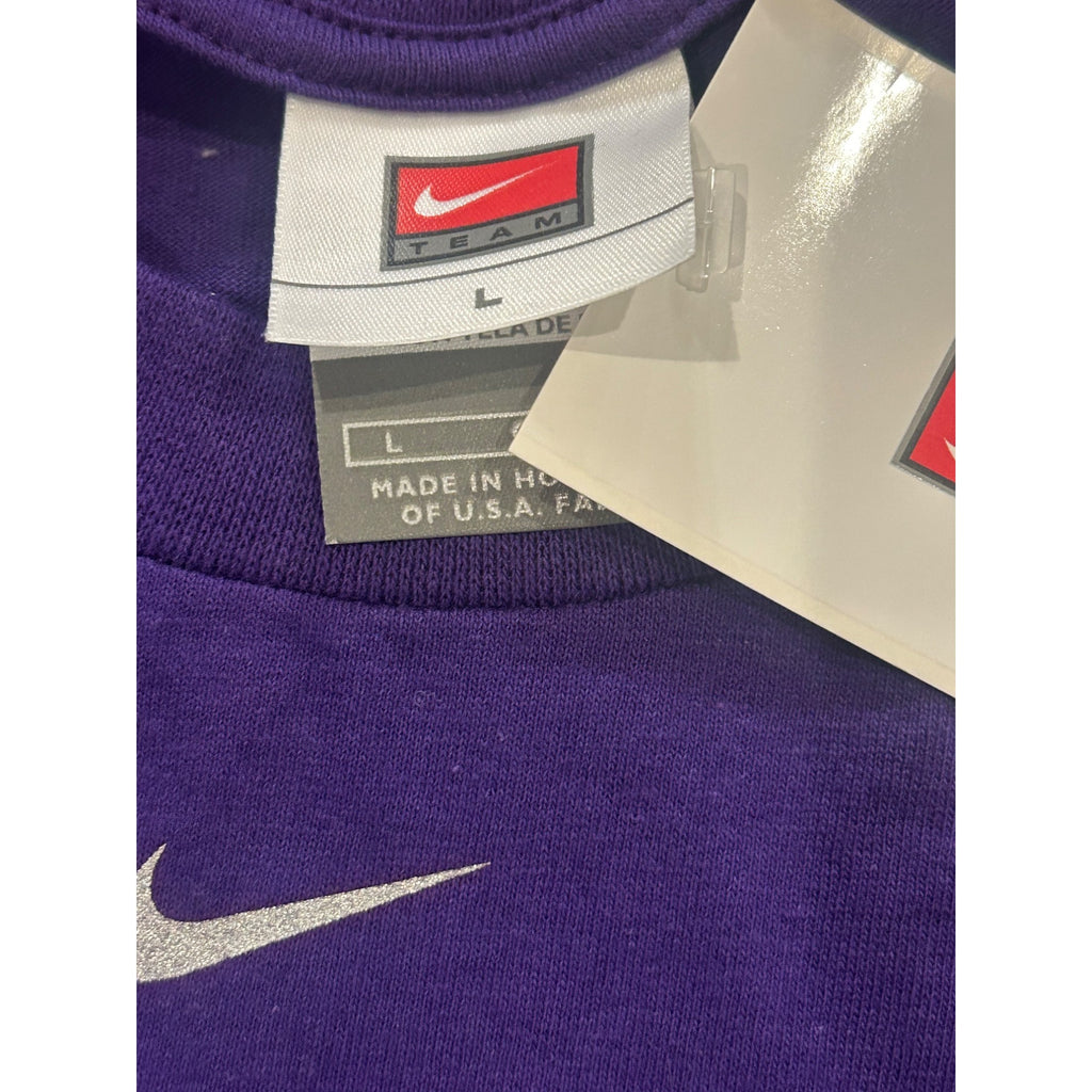 Nike Team Colorado Rockies MLB 2007 World Series Purple T-Shirt Men's Large NWT