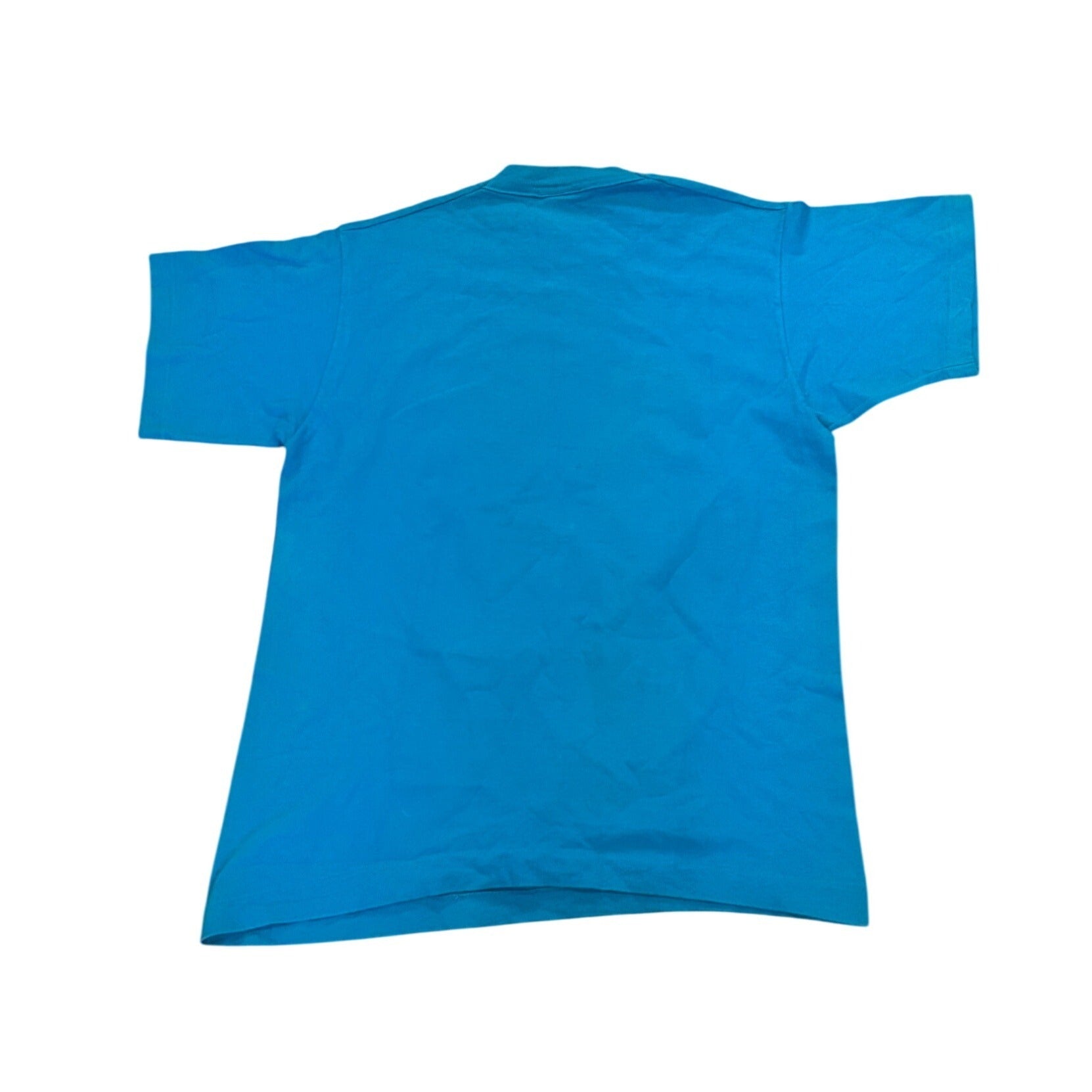 Vintage 1990's Mickey Unlimited Mickey & Minnie Single Stitch T-Shirt Blue Small