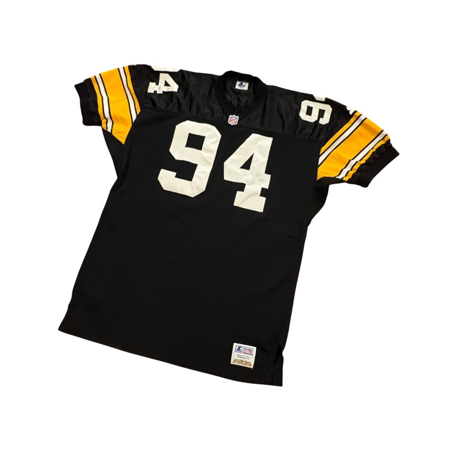 Vintage 90s Starter Pittsburgh Steelers Chad Brown #94 Authentic NFL Jersey 48