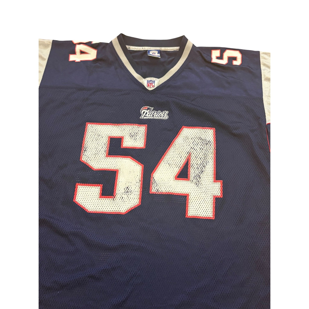 Reebok New England Patriots Tedy Bruschi #54 NFL Football Jersey Men's XL