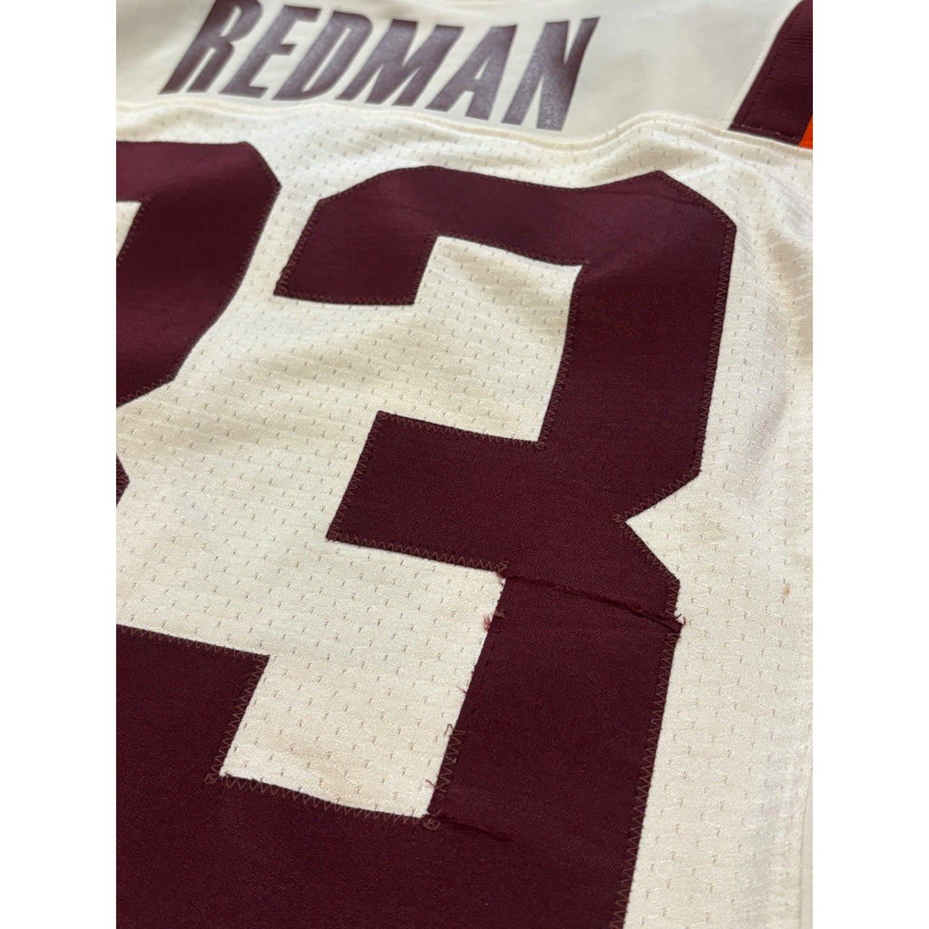 Rare Nike Virginia Tech Darius Redman #33 Game Worn Football Jersey Men's 44