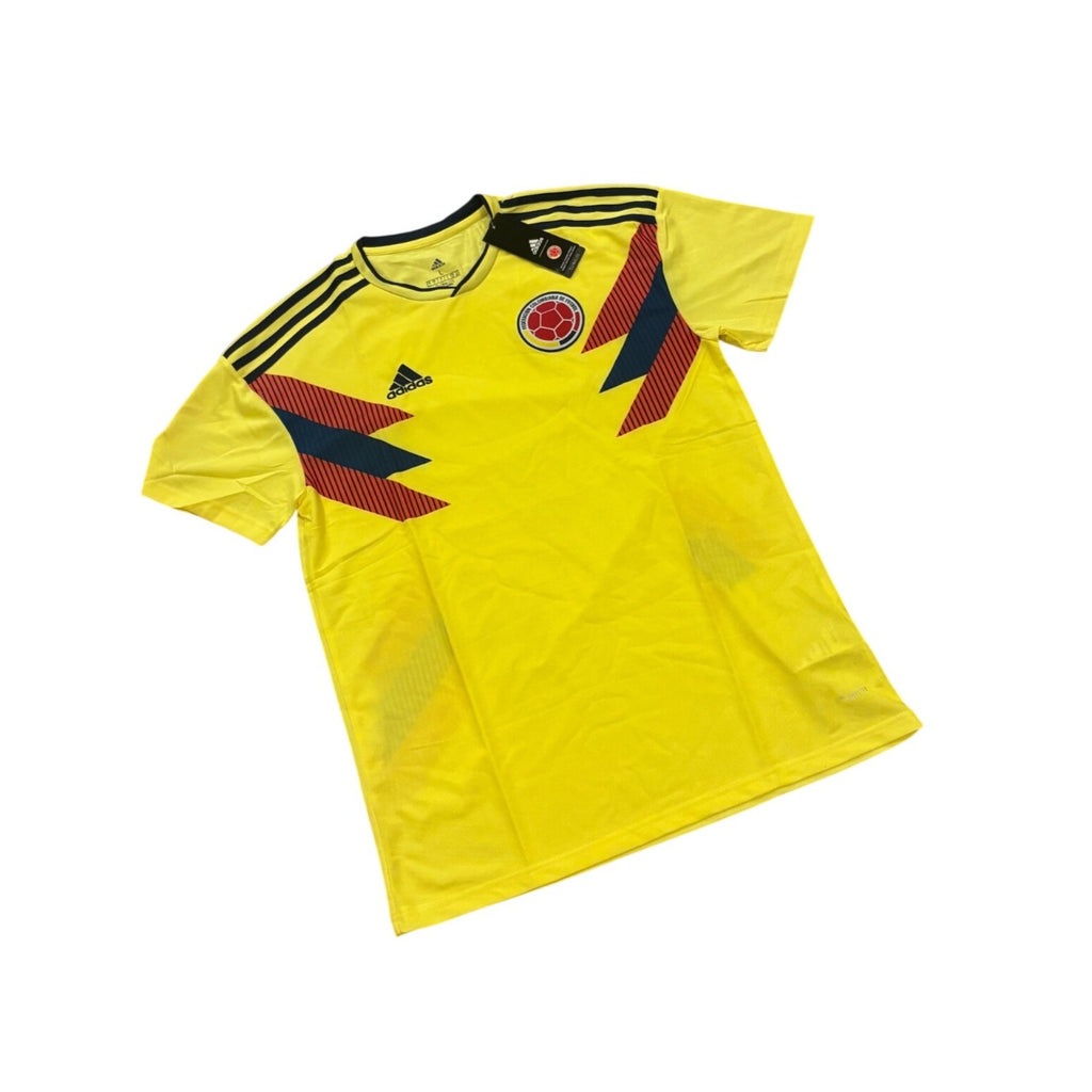 Adidas Climalite 2018 Colombia Home Kit Soccer Jersey Men's Large NWT