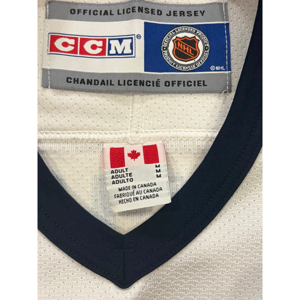 Rare Vintage CCM New York Islanders Alexei Yashin #79 White NHL Hockey Jersey M