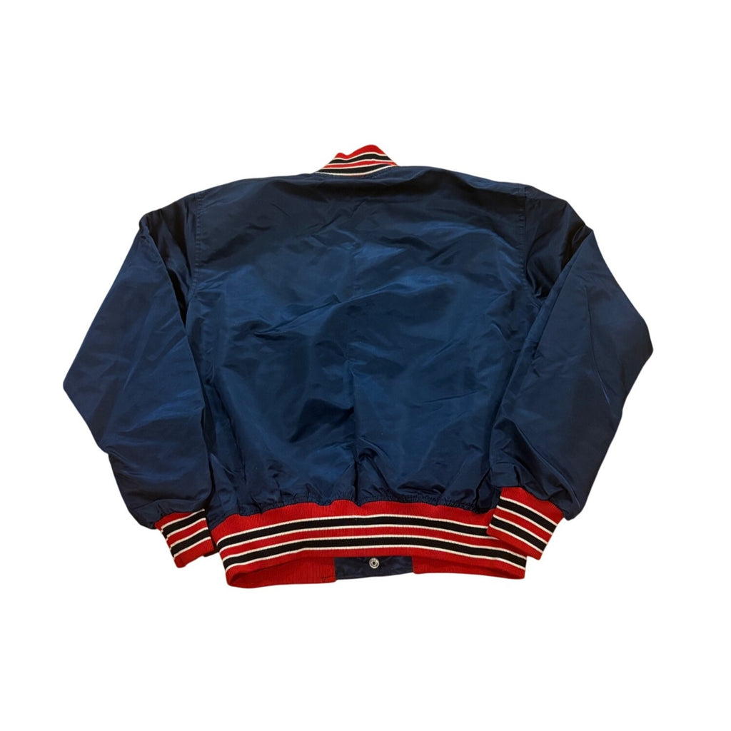Vintage Starter Boston Red Sox MLB Nylon Satin Blue Jacket Men's XL Made In USA
