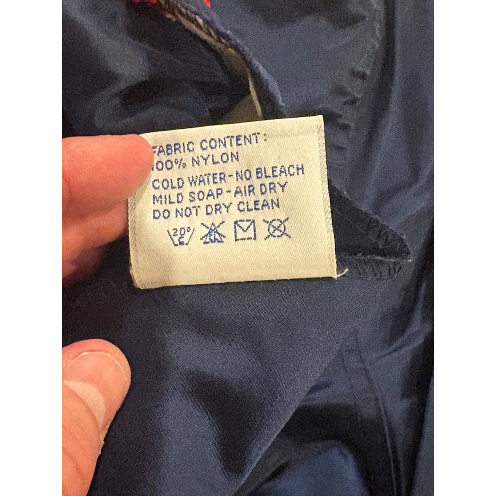 Vintage Starter Boston Red Sox MLB Nylon Satin Blue Jacket Men's XL Made In USA