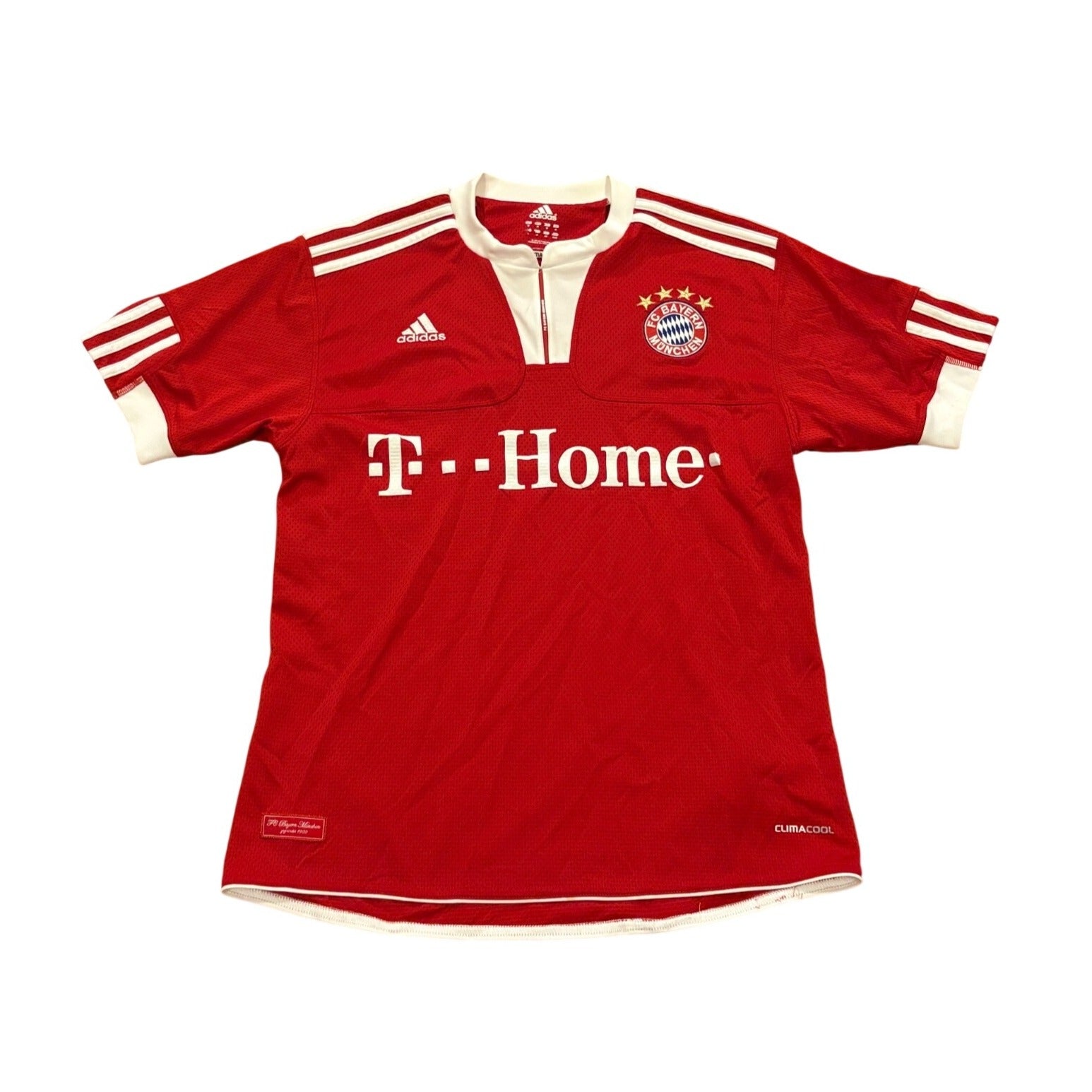 Adidas 2009-2010 Bayern München Home Kit Soccer Jersey Bundesliga Men's Medium
