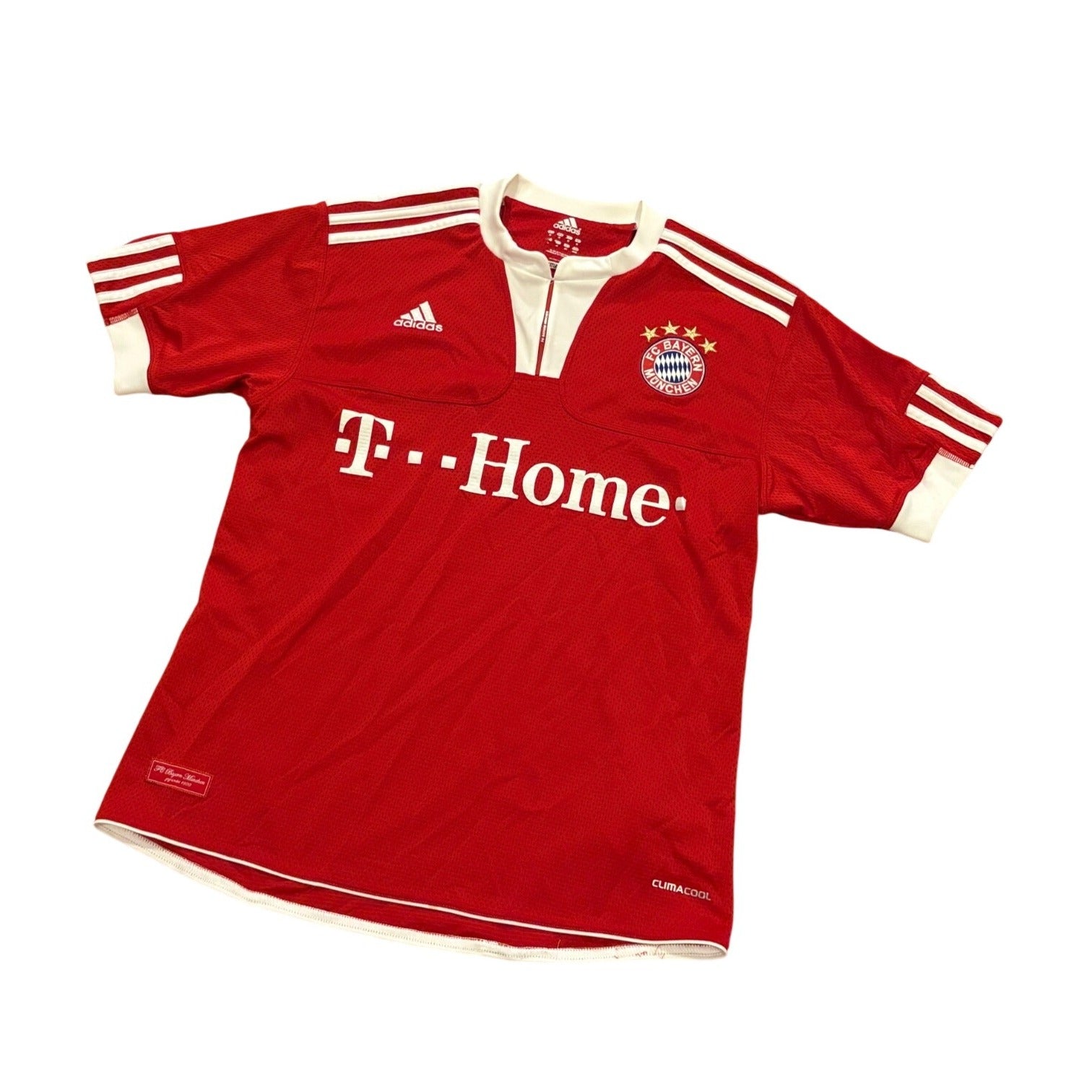 Adidas 2009-2010 Bayern München Home Kit Soccer Jersey Bundesliga Men's Medium