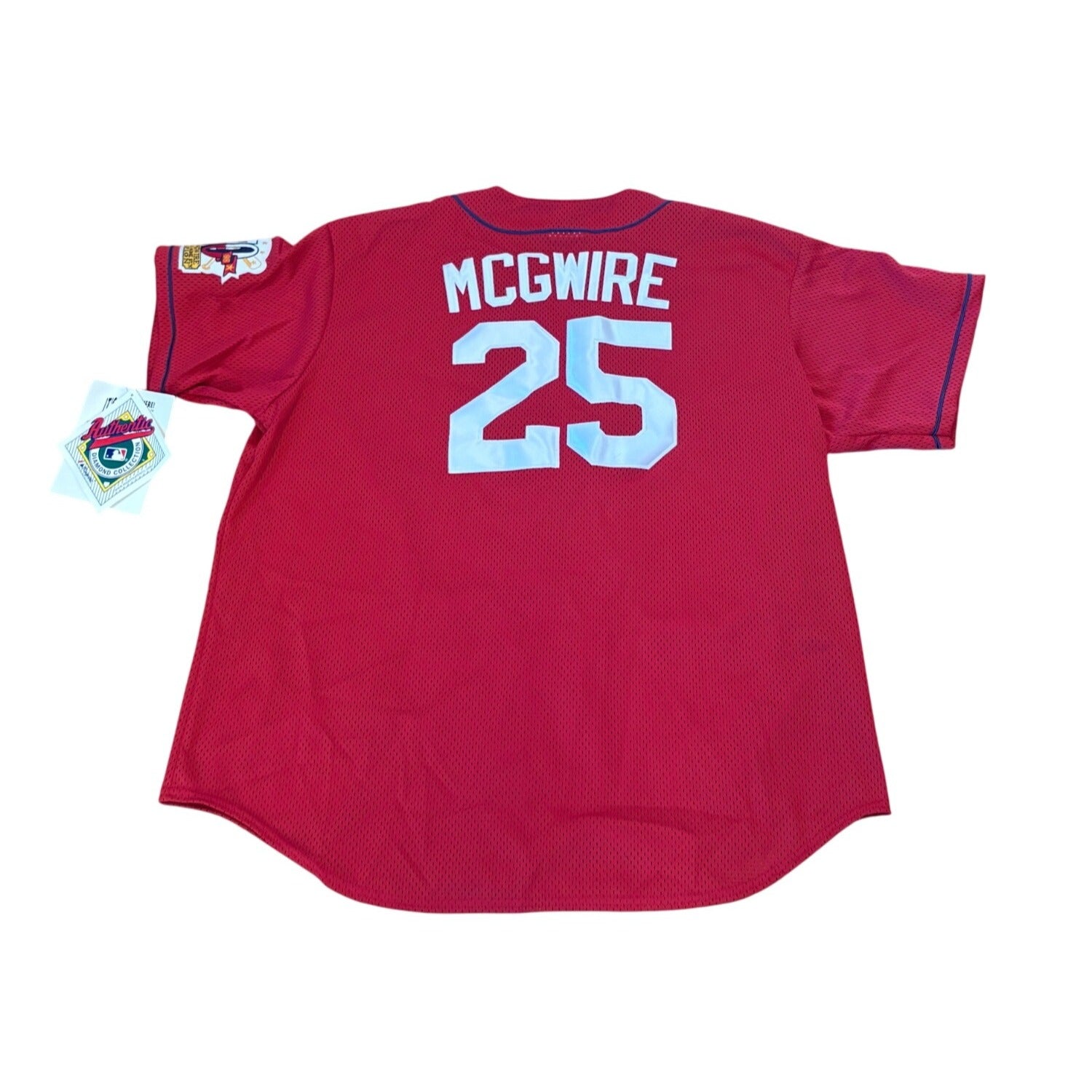 Vintage Majestic Authentic St. Louis Mark McGwire #25 MLB Jersey Men's 2XL NWT