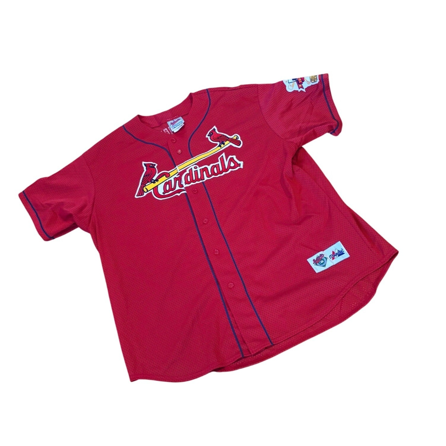 Vintage Majestic Authentic St. Louis Mark McGwire #25 MLB Jersey Men's 2XL NWT