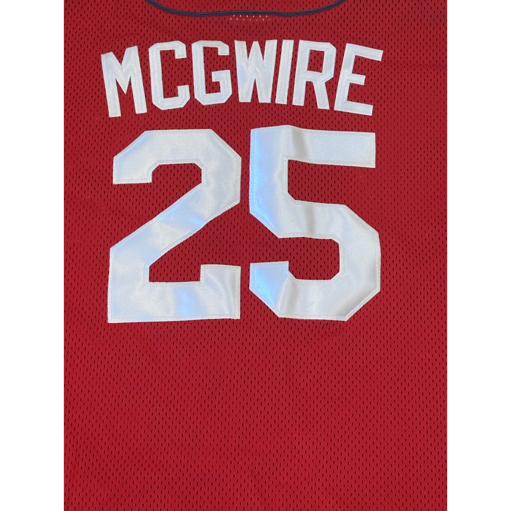 Vintage Majestic Authentic St. Louis Mark McGwire #25 MLB Jersey Men's 2XL NWT