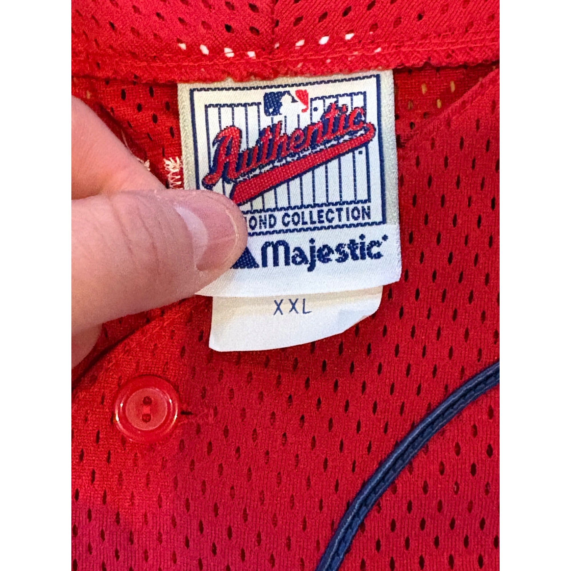 Vintage Majestic Authentic St. Louis Mark McGwire #25 MLB Jersey Men's 2XL NWT