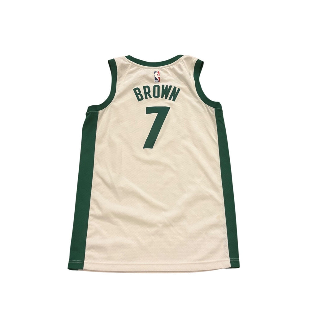 Nike 2020-21 Boston Celtics Jaylen Brown #7 City Edition NBA Jersey Men's 40