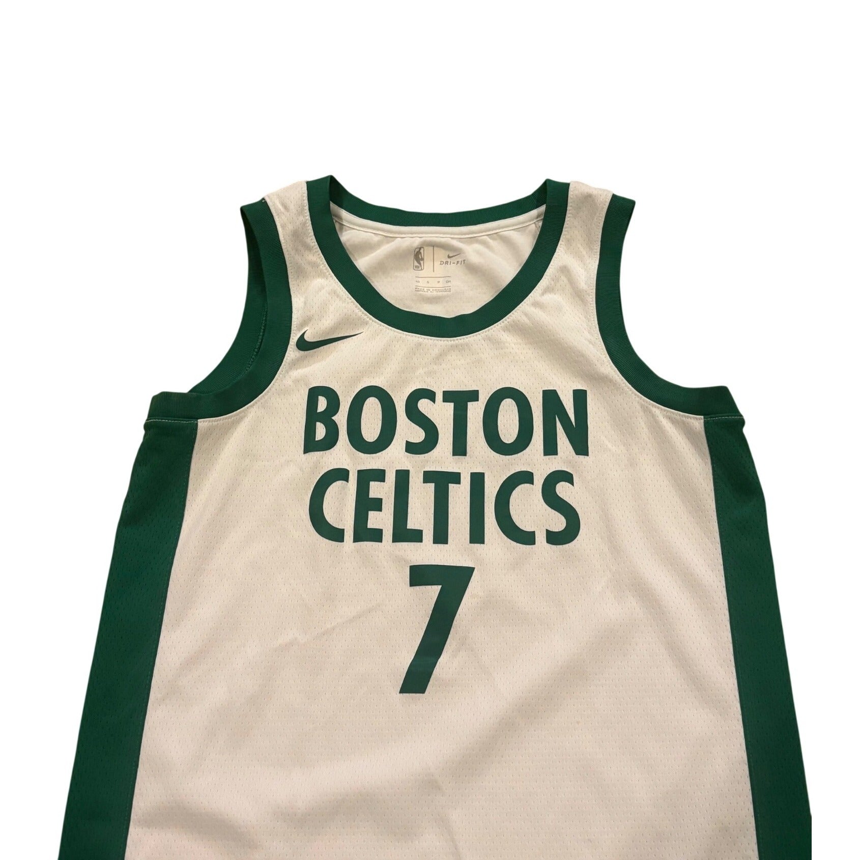 Nike 2020-21 Boston Celtics Jaylen Brown #7 City Edition NBA Jersey Men's 40