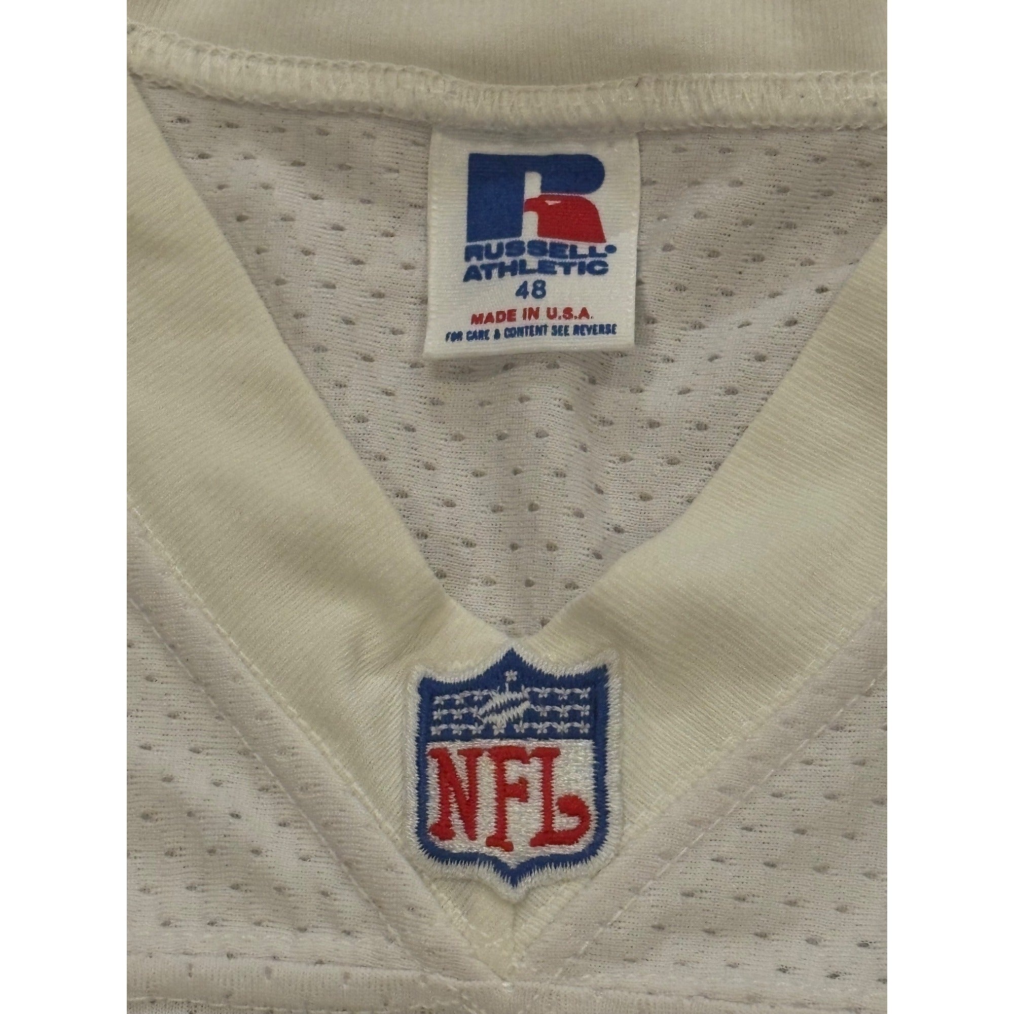 Vintage Russell Athletic Philadelphia Eagles Fred Barnett #86 White NFL Jersey