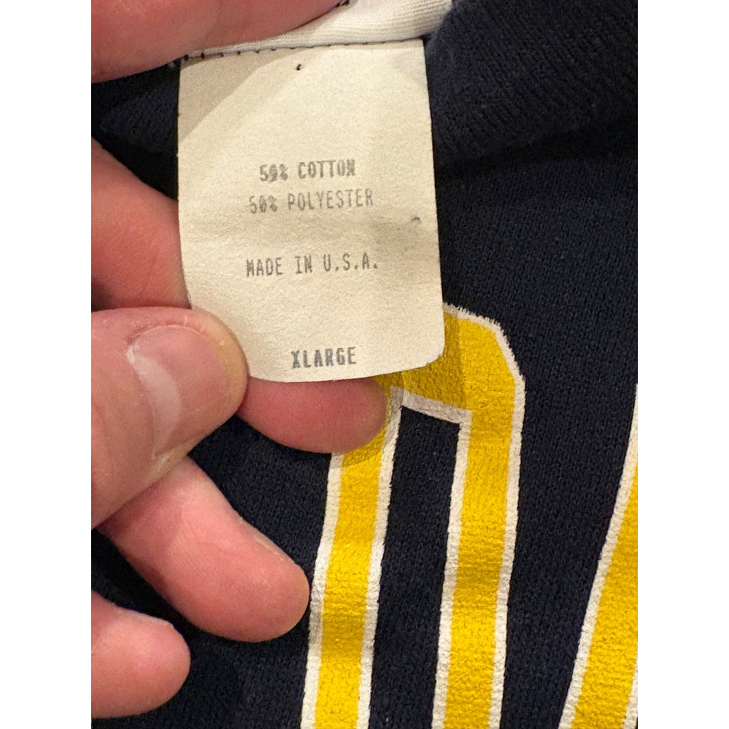 Vintage 90s Notre Dame Fighting Irish Crewneck Sweatshirt Ebert  USA Made Mens XL