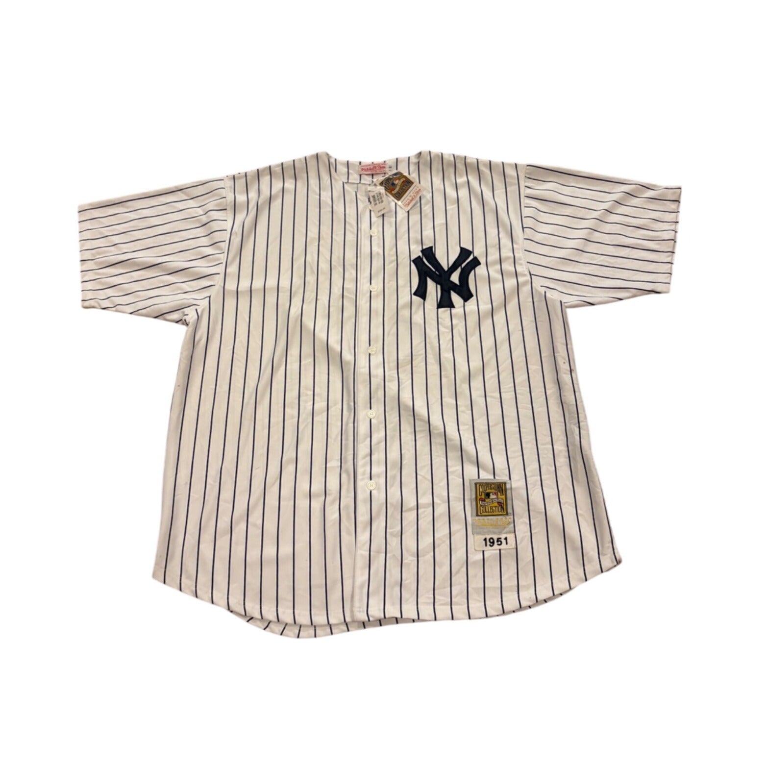 Mitchell & Ness New York Yankees 1951 Joe Dimaggio #5 Jersey Stitched Men's 58