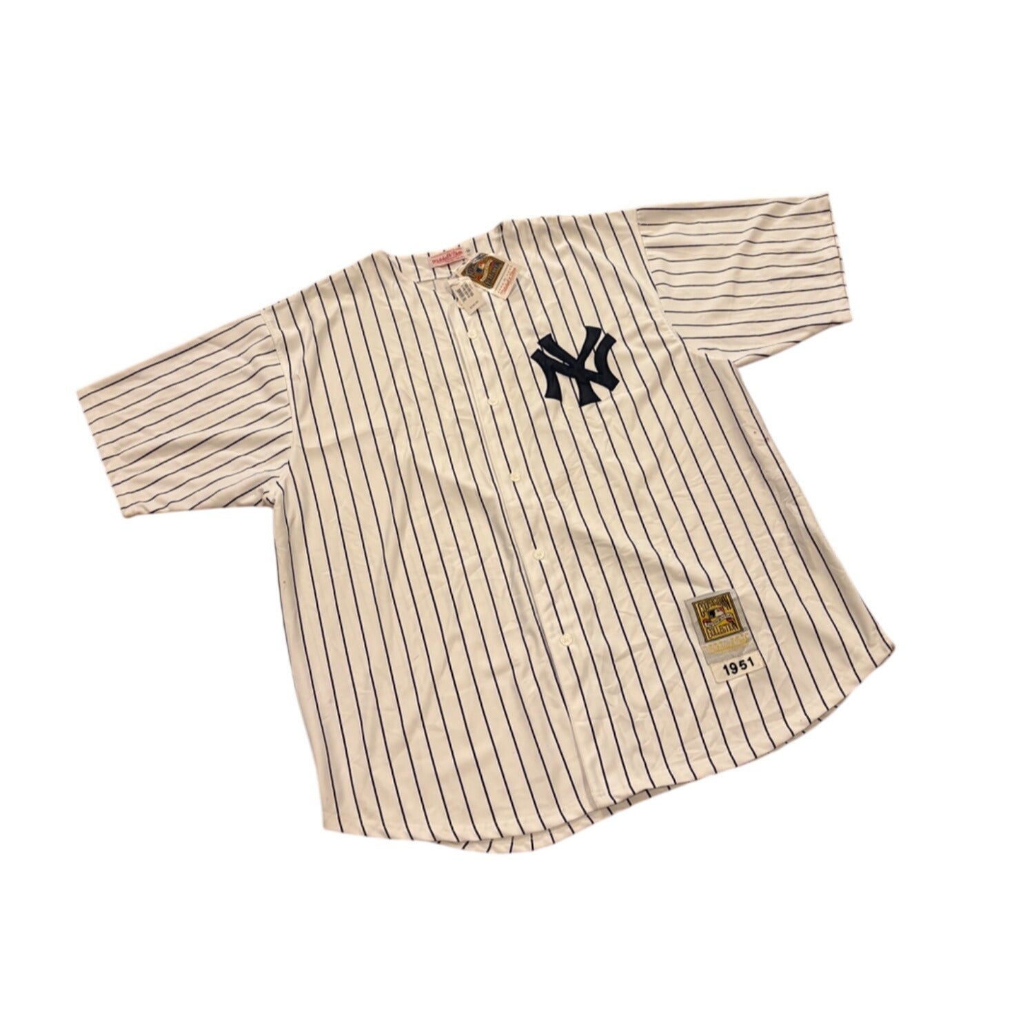 Mitchell & Ness New York Yankees 1951 Joe Dimaggio #5 Jersey Stitched Men's 58