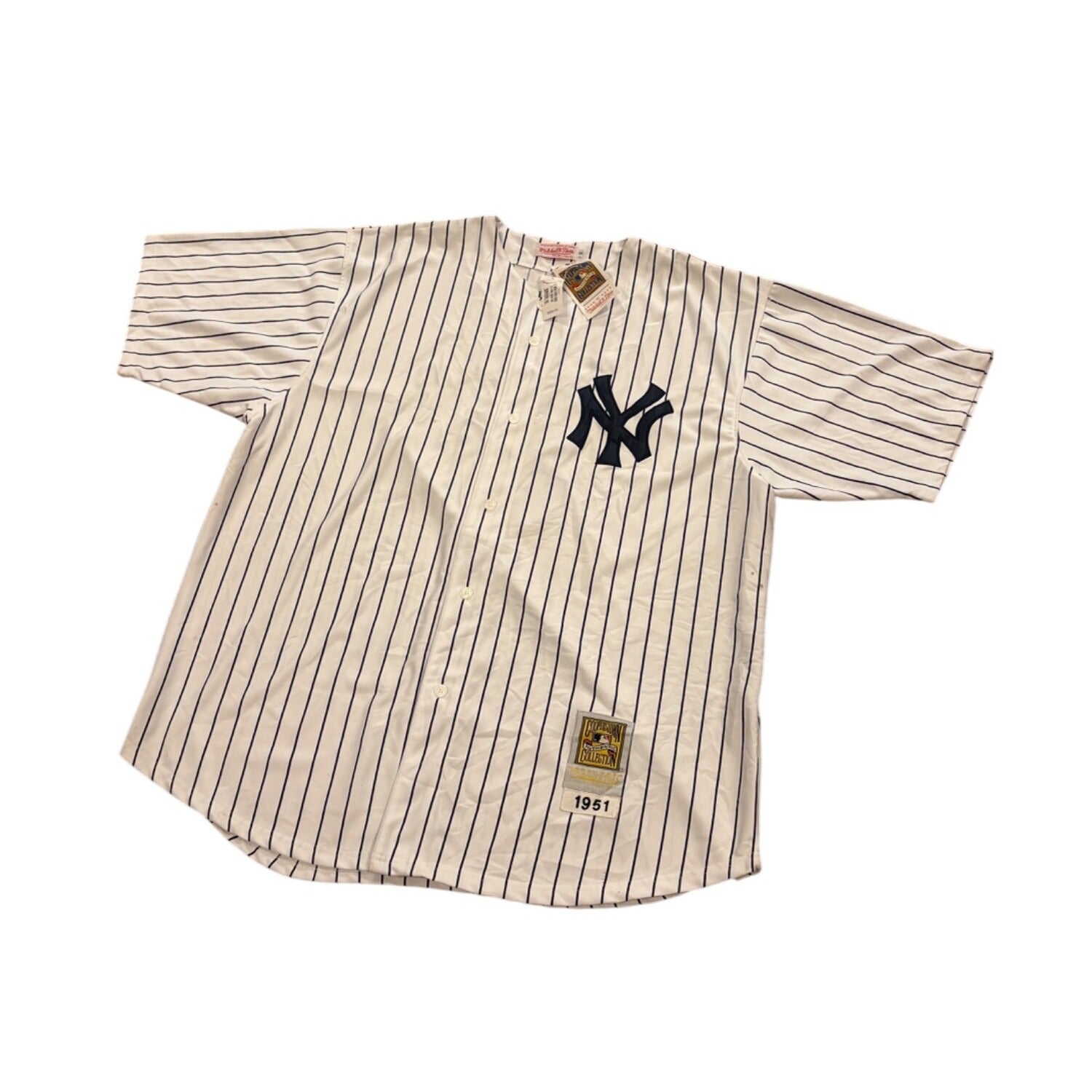 Mitchell & Ness New York Yankees 1951 Joe Dimaggio #5 Jersey Stitched Men's 58