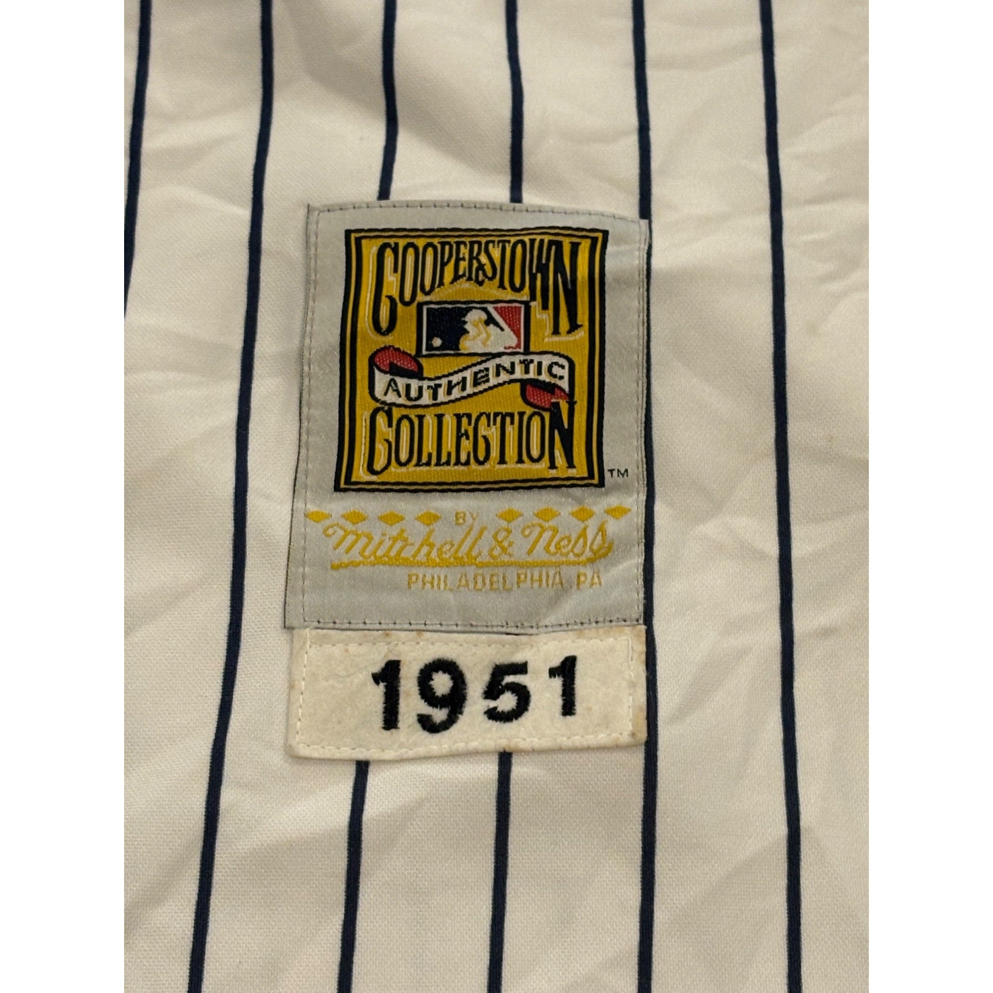 Mitchell & Ness New York Yankees 1951 Joe Dimaggio #5 Jersey Stitched Men's 58