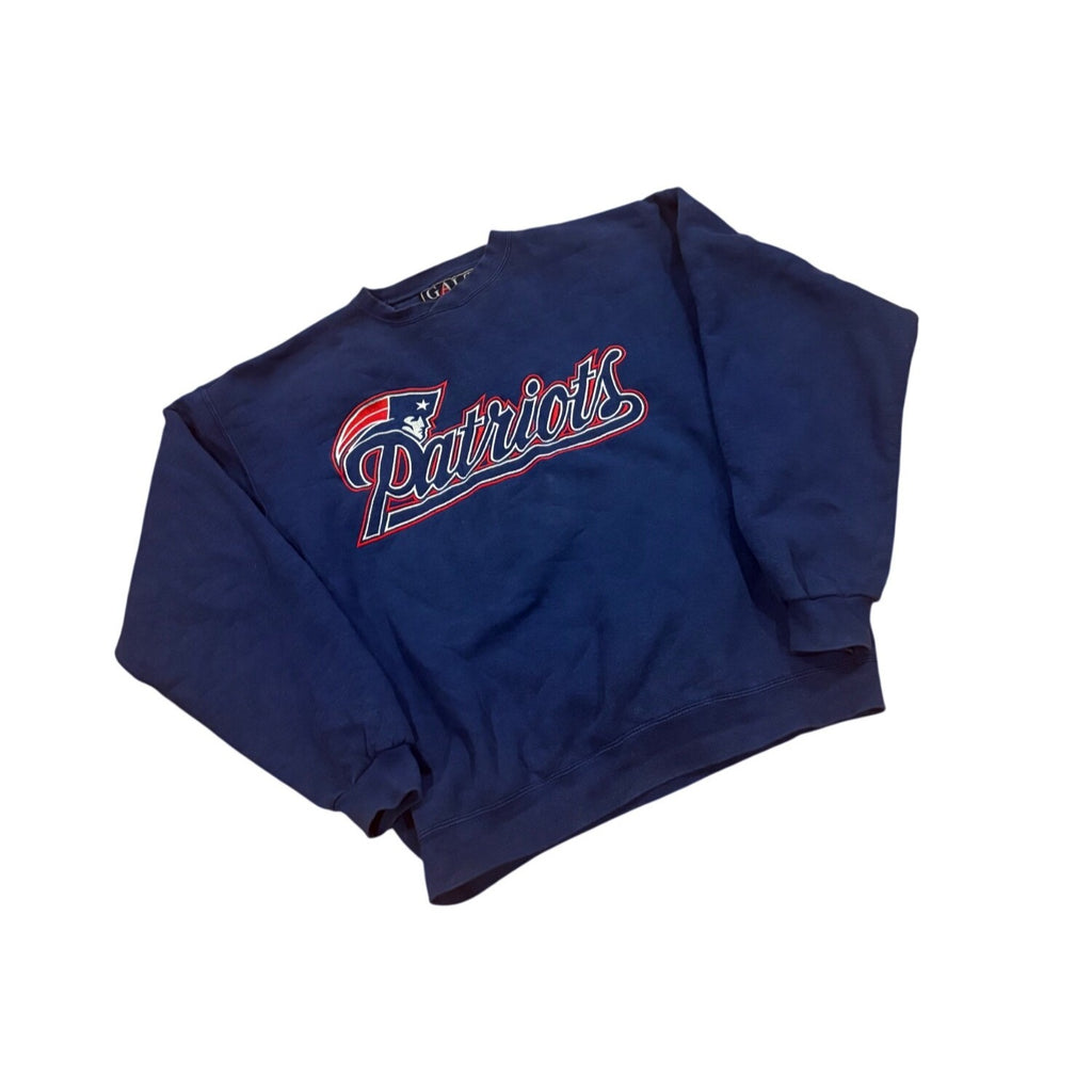 Vintage Galt Sand New England Patriots NFL Crewneck Sweatshirt Made in USA Large