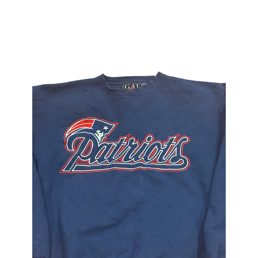 Vintage Galt Sand New England Patriots NFL Crewneck Sweatshirt Made in USA Large