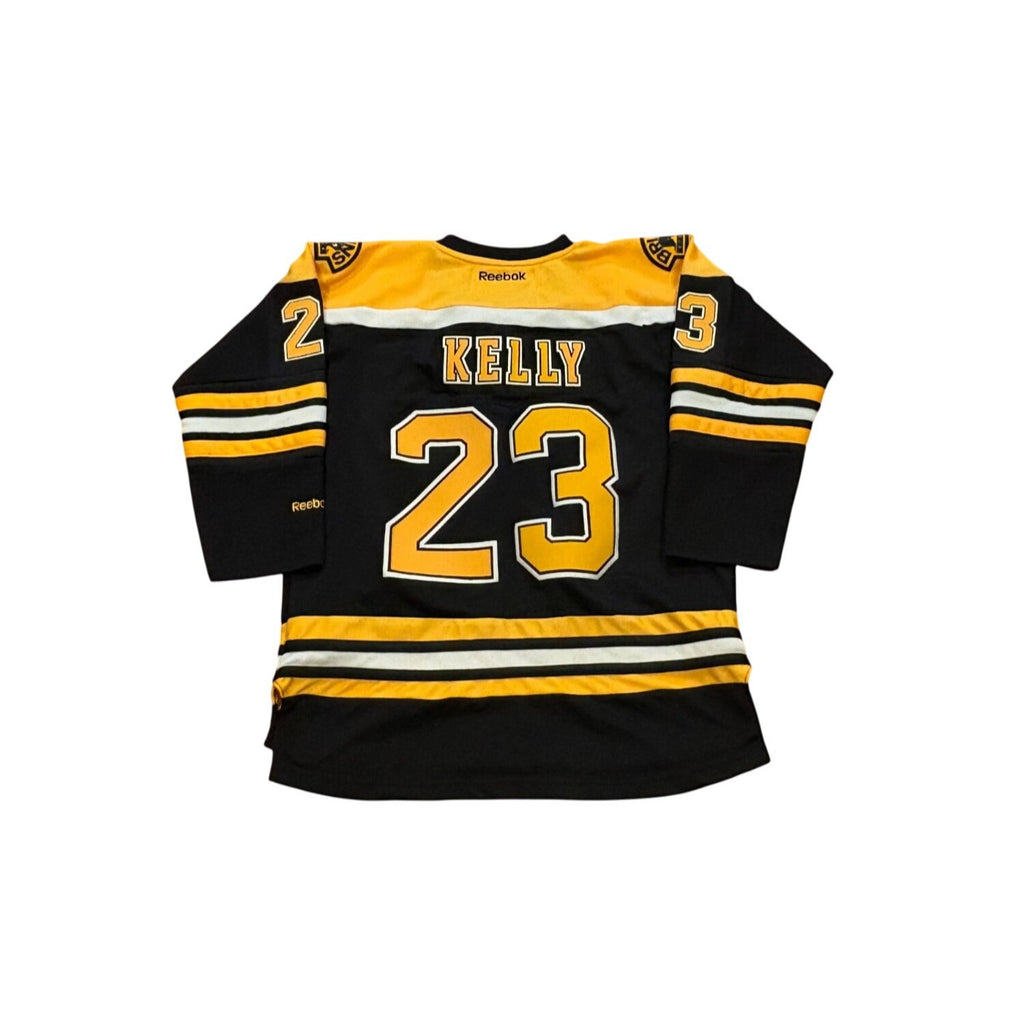 Reebok Boston Bruins Chris Kelly #23 Stitched Black NHL Hockey Jersey Youth L/XL
