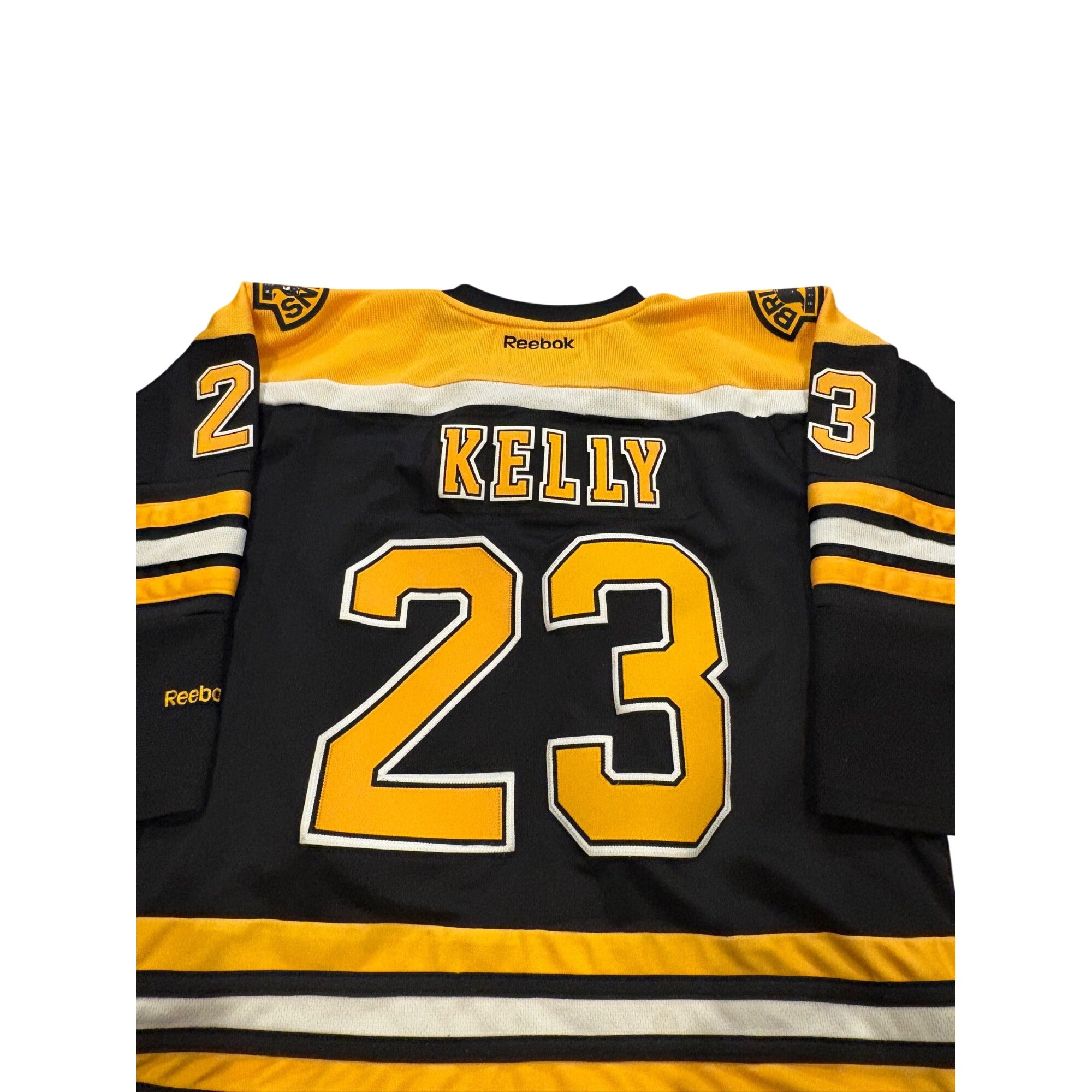 Reebok Boston Bruins Chris Kelly #23 Stitched Black NHL Hockey Jersey Youth L/XL