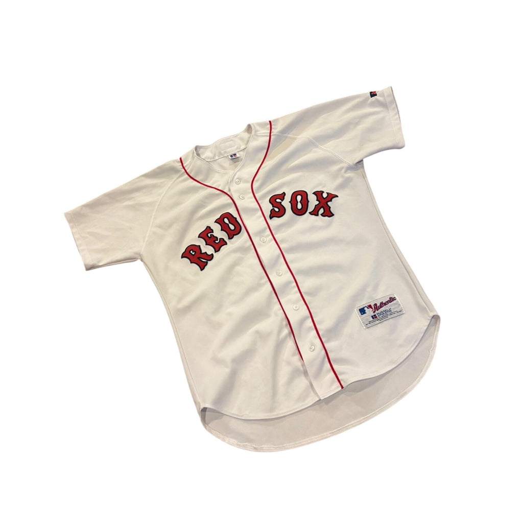 Vintage Russell Athletic Boston Red Sox Nomar Garciaparra #5 MLB Jersey Men's 44