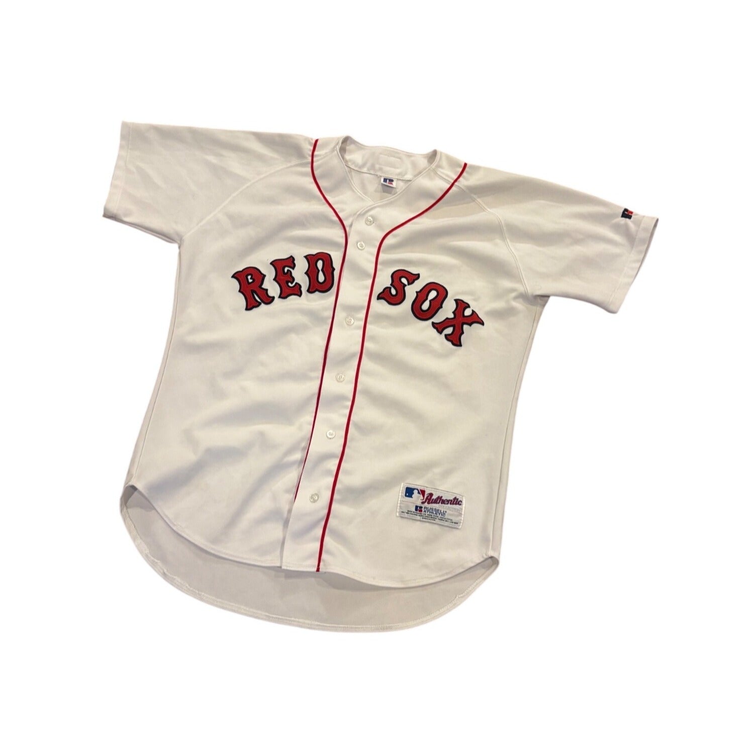 Vintage Russell Athletic Boston Red Sox Nomar Garciaparra #5 MLB Jersey Men's 44