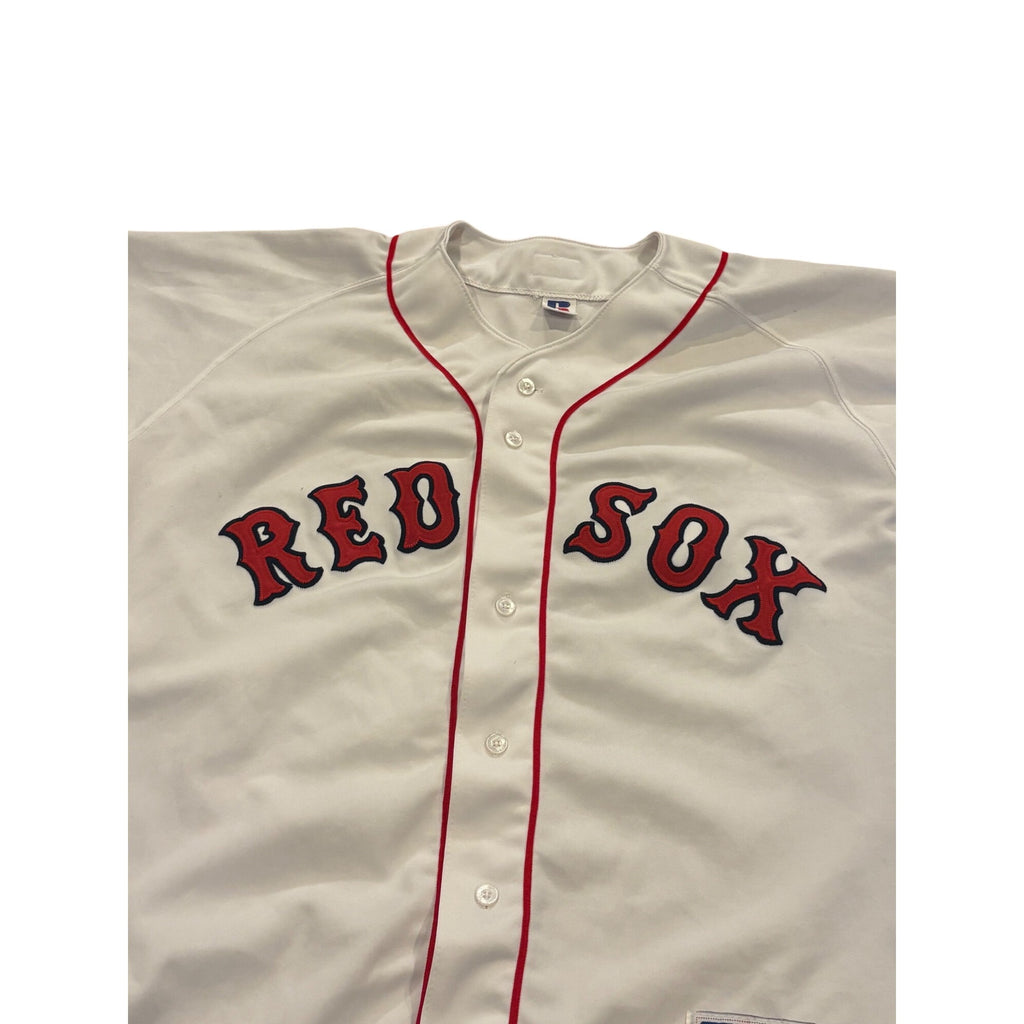 Vintage Russell Athletic Boston Red Sox Nomar Garciaparra #5 MLB Jersey Men's 44