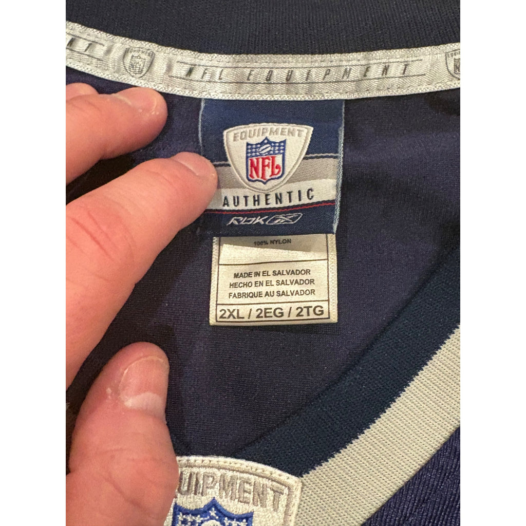 Reebok New England Patriots Rob Gronkowski Blue NFL Football Jersey Men's 2XL