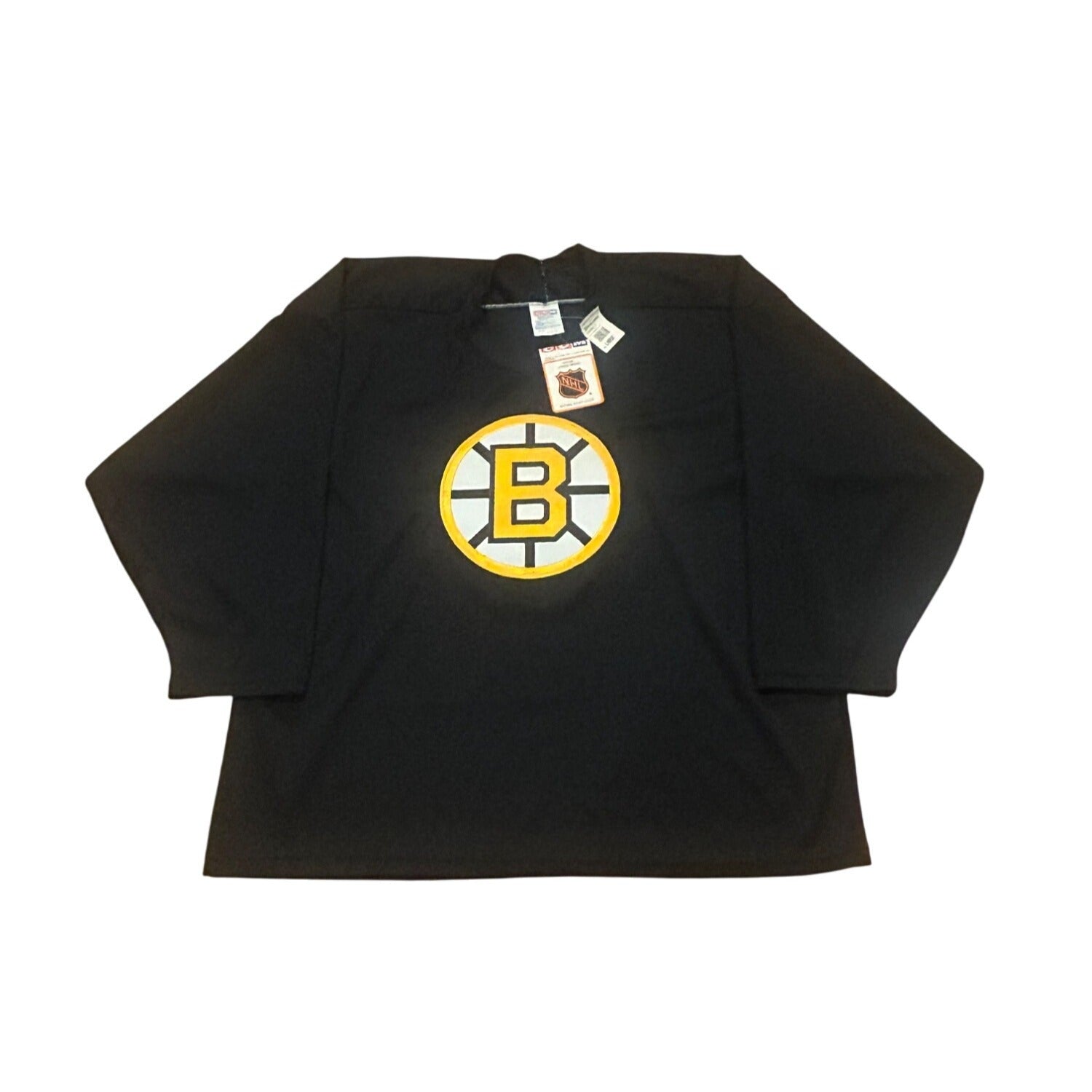 Deadstock Vintage 1990's Boston Bruins CCM Maska NHL Practice Jersey Men's Large