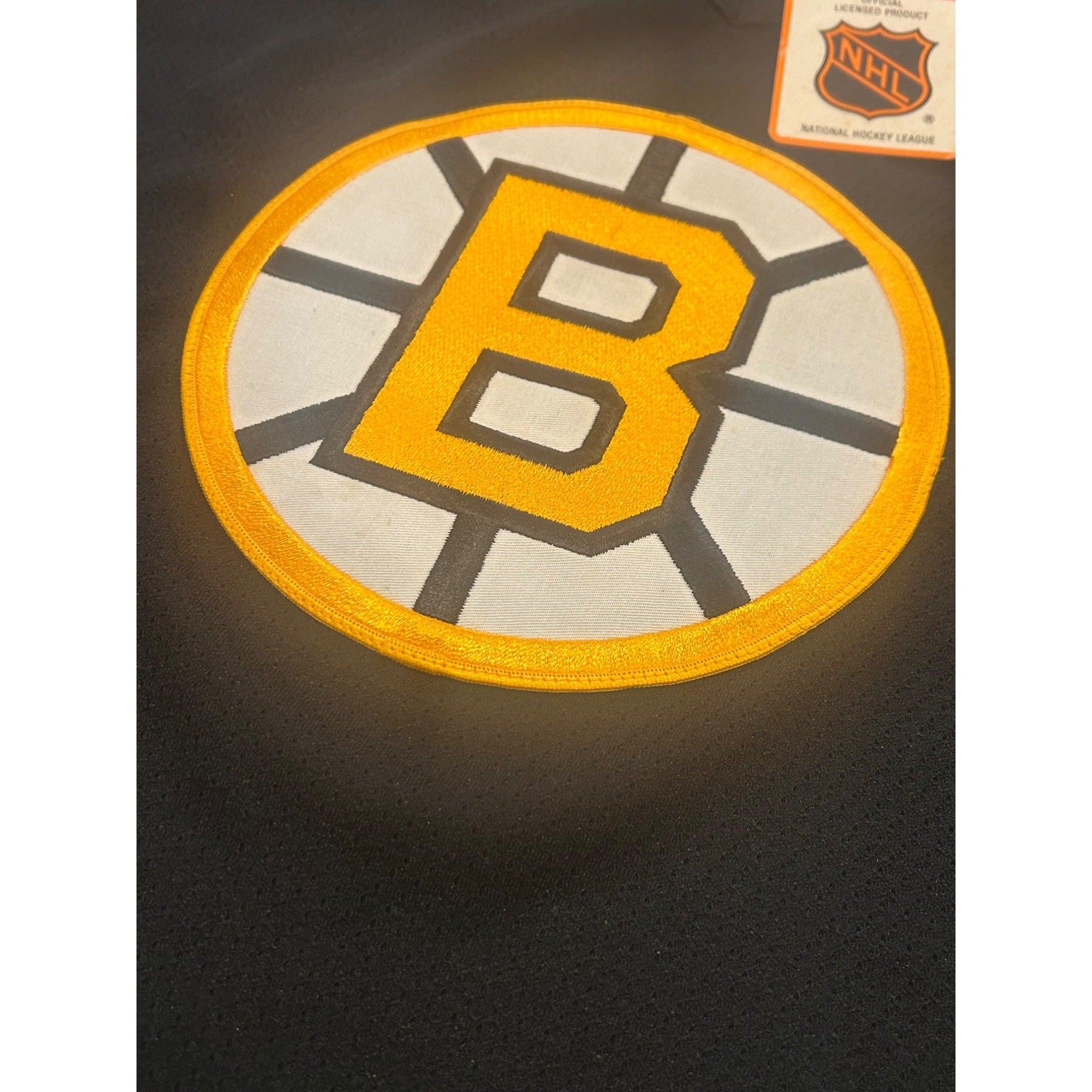 Deadstock Vintage 1990's Boston Bruins CCM Maska NHL Practice Jersey Men's Large